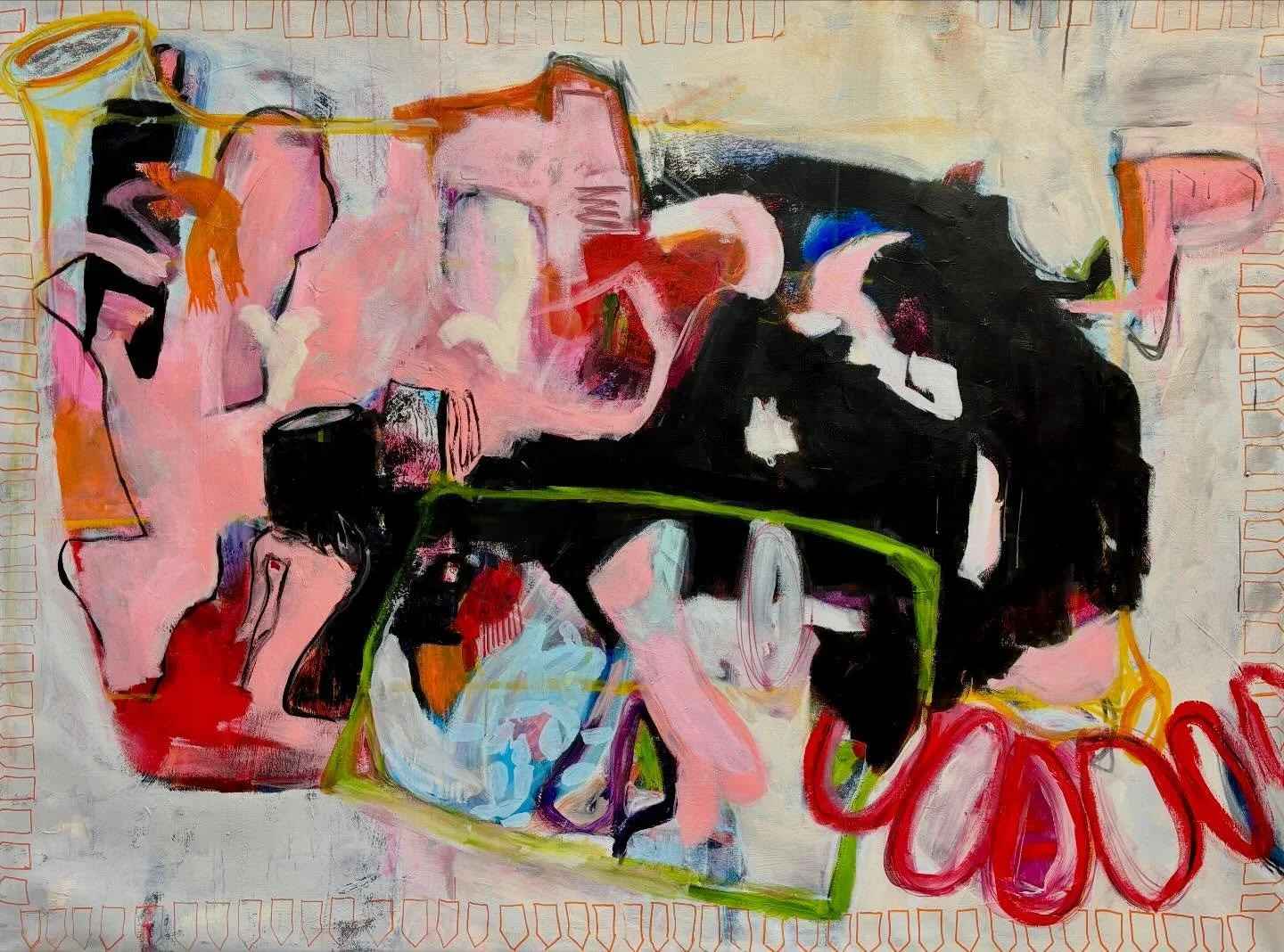 'Wozu sind Kriege da?' 150x200cm

... sadly the message never gets old...

#acrylicpainting #intentiin #contemporaryart