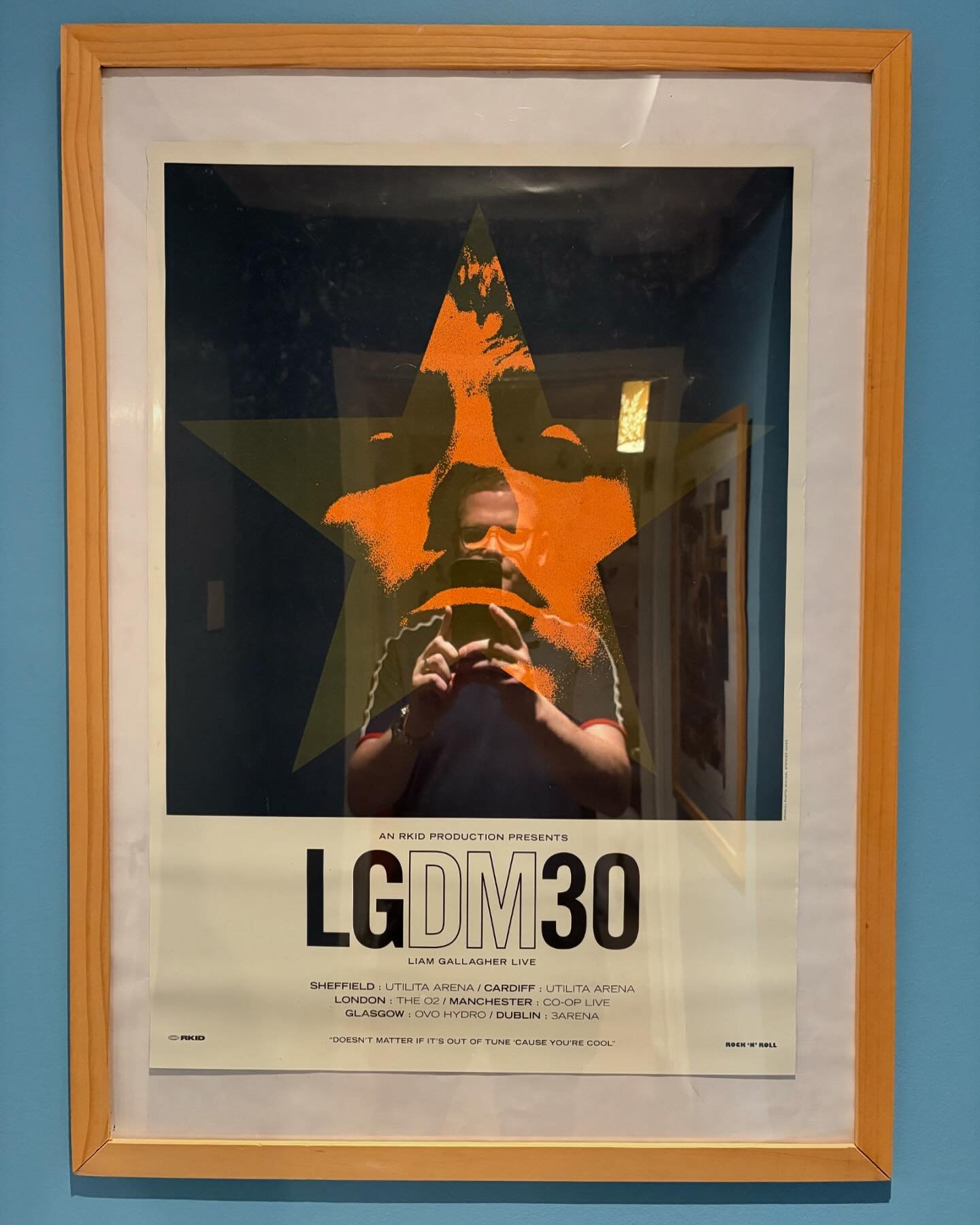 Finally up at HQ #oasis #liamgallagher #definitelymaybe #dm30 #lg30 #lgdm30 #definitelymaybe30