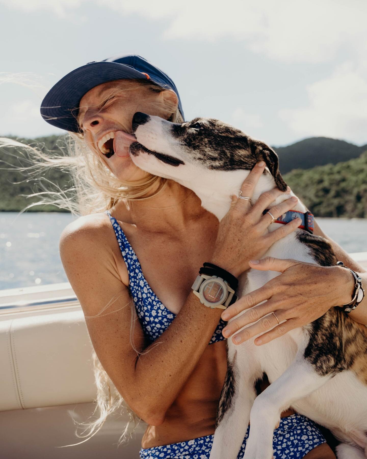 Puppy kisses included at no extra cost. 
📷 @sarahbswan 

#charter #charterboat #vacation #usvi #vi #bvi #stjohn #stthomas #visitusvi #vacationgoals #passionpassport #caribbean #caribbeanvacation #boating #worldcat #virginislands #yamahaoutboards #ex