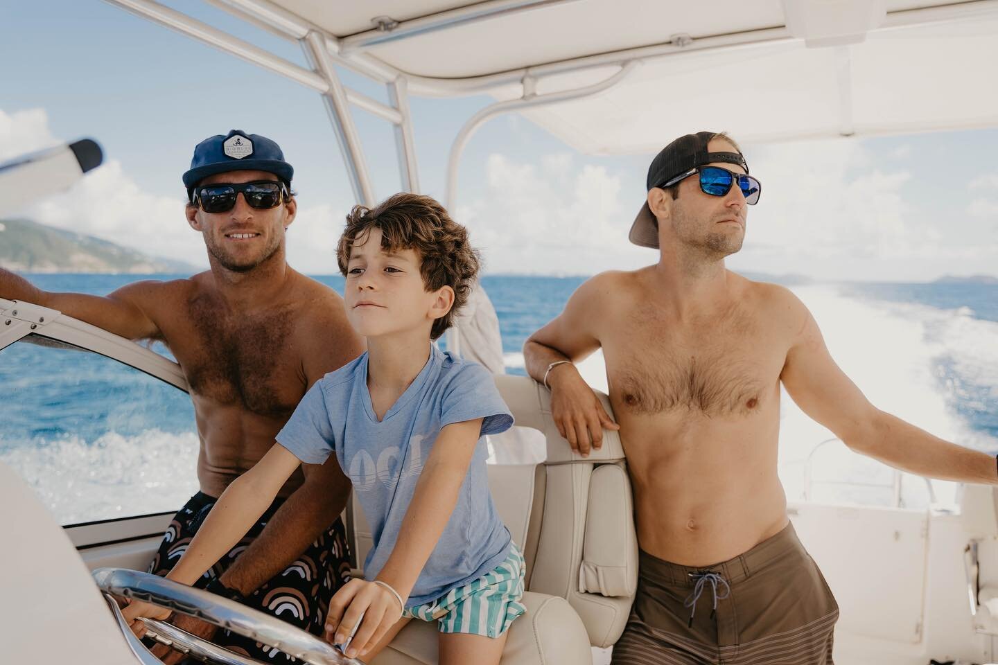 There&rsquo;s a new captain on board
📷 @sarahbswan 

#charter #charterboat #vacation #usvi #vi #bvi #stjohn #stthomas #visitusvi #vacationgoals #passionpassport #caribbean #caribbeanvacation #boating #worldcat #virginislands #yamahaoutboards #explor