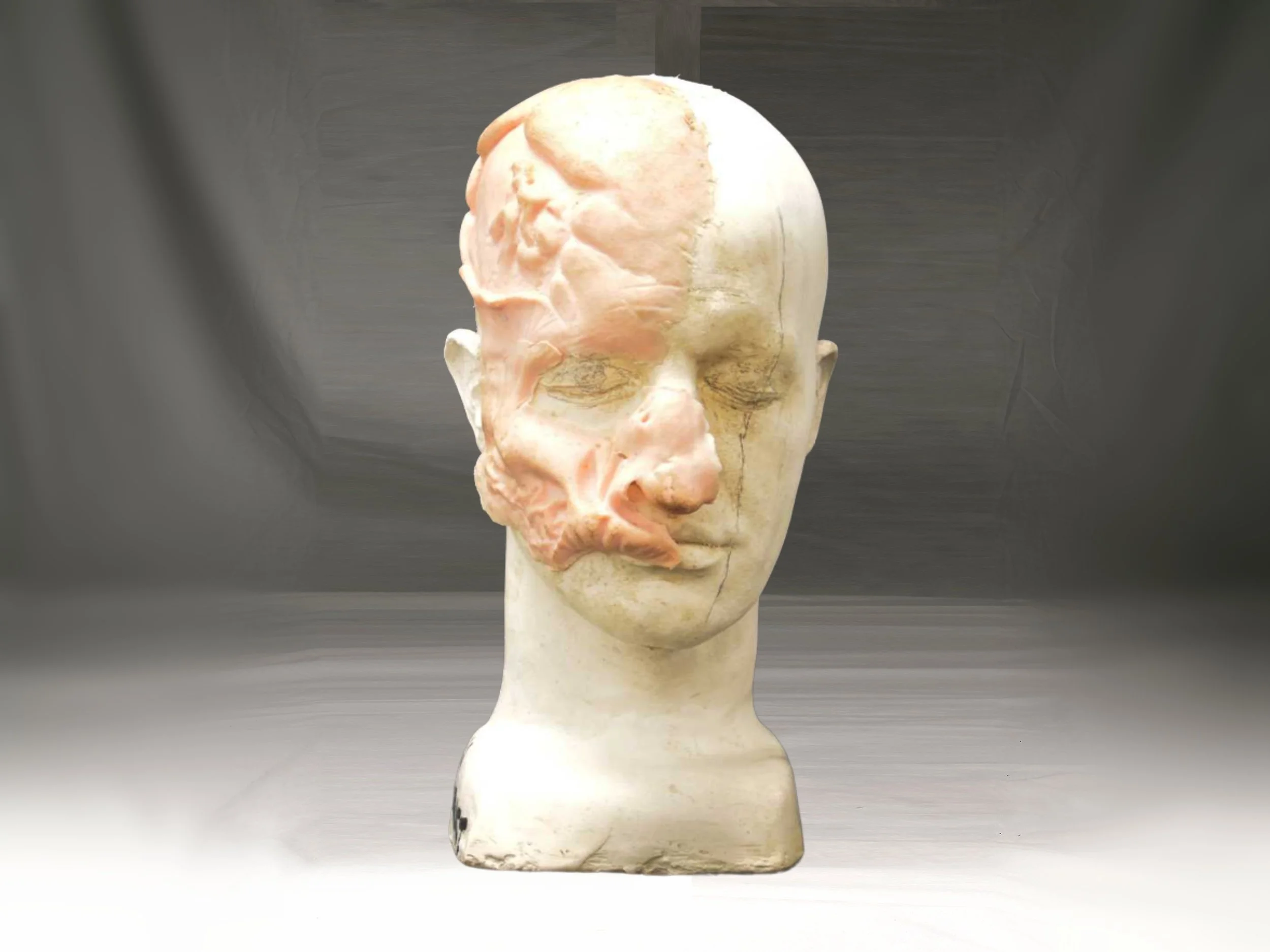 Phantom of the Opera Plaster Head Cast - Ramin Karimloo (2006)