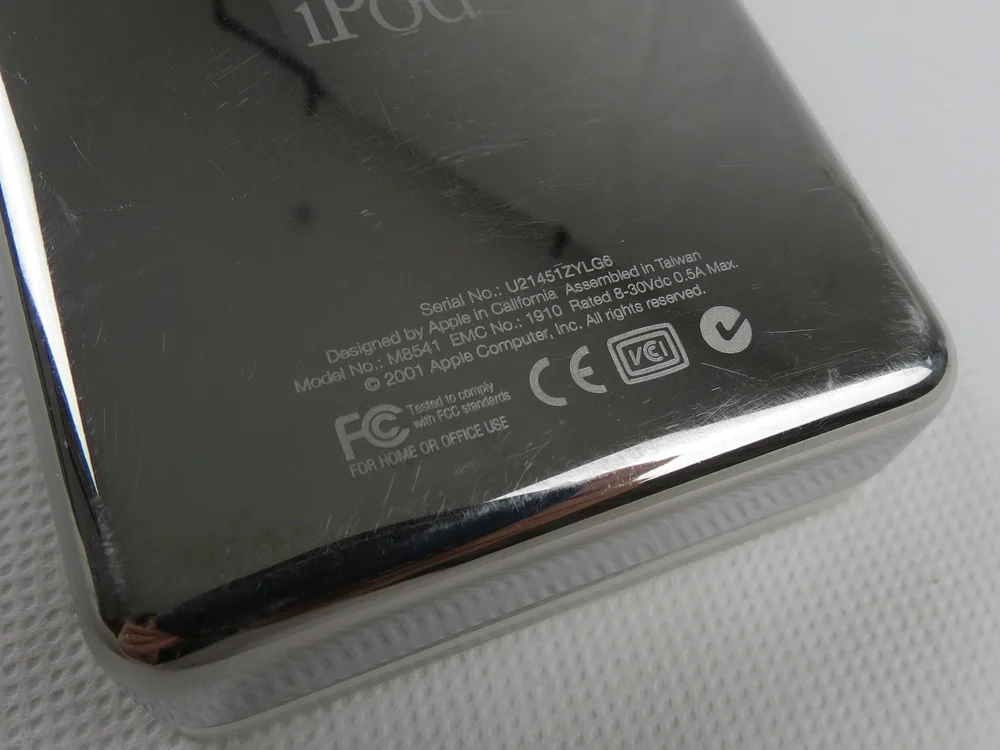 Apple iPod 5GB（初代）M8513J/A M8541 Vintage Apple iPod
