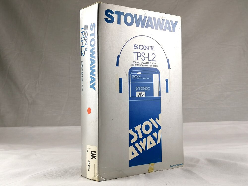 The First Walkman - Sony TPS-L2 Stowaway - Immaculate with Box - ICONIC  Antiques