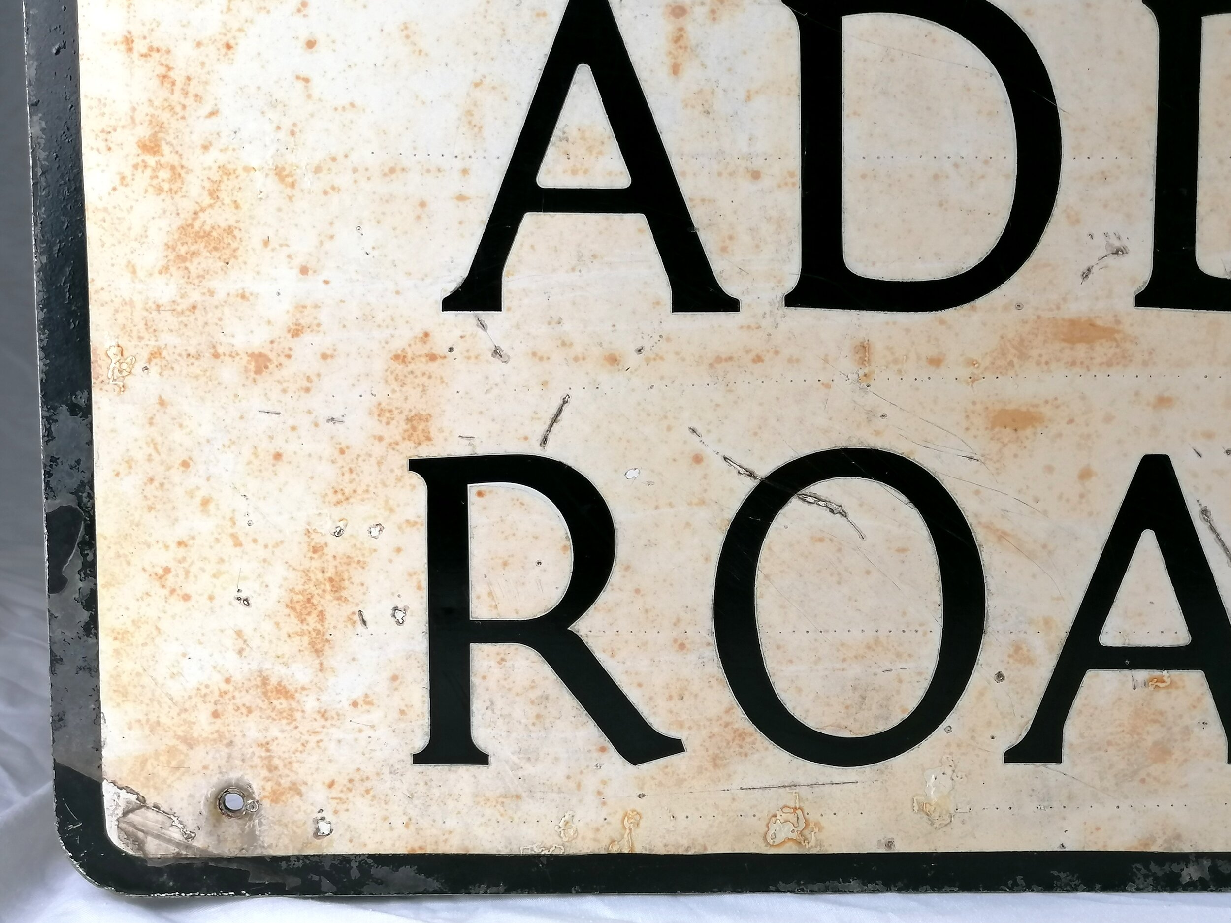 London Street Sign - Addison Road W14 - Kensington and Chelsea - ICONIC ...