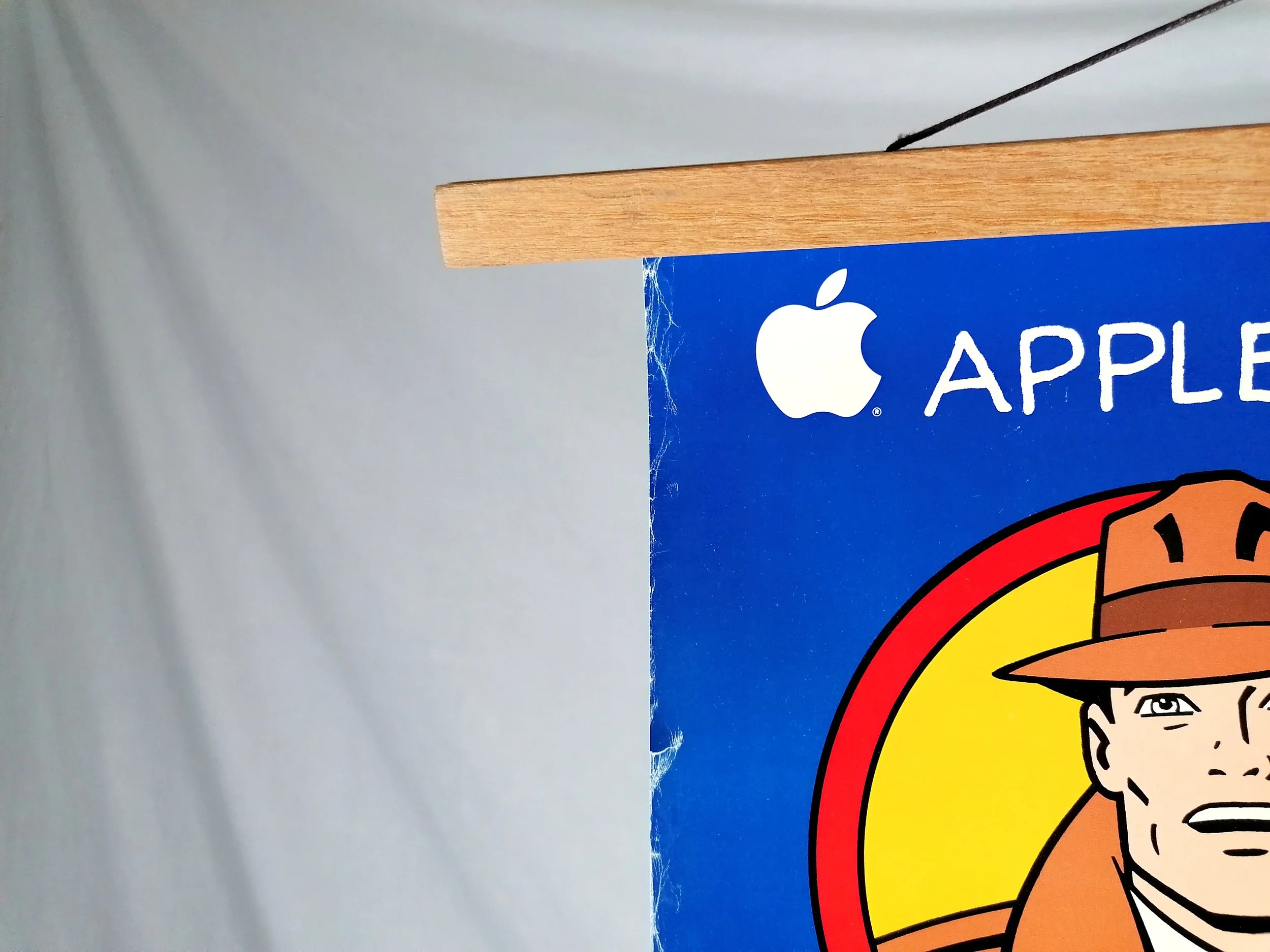 1987 Apple Computers Poster Computer Capers ICONIC Antiques