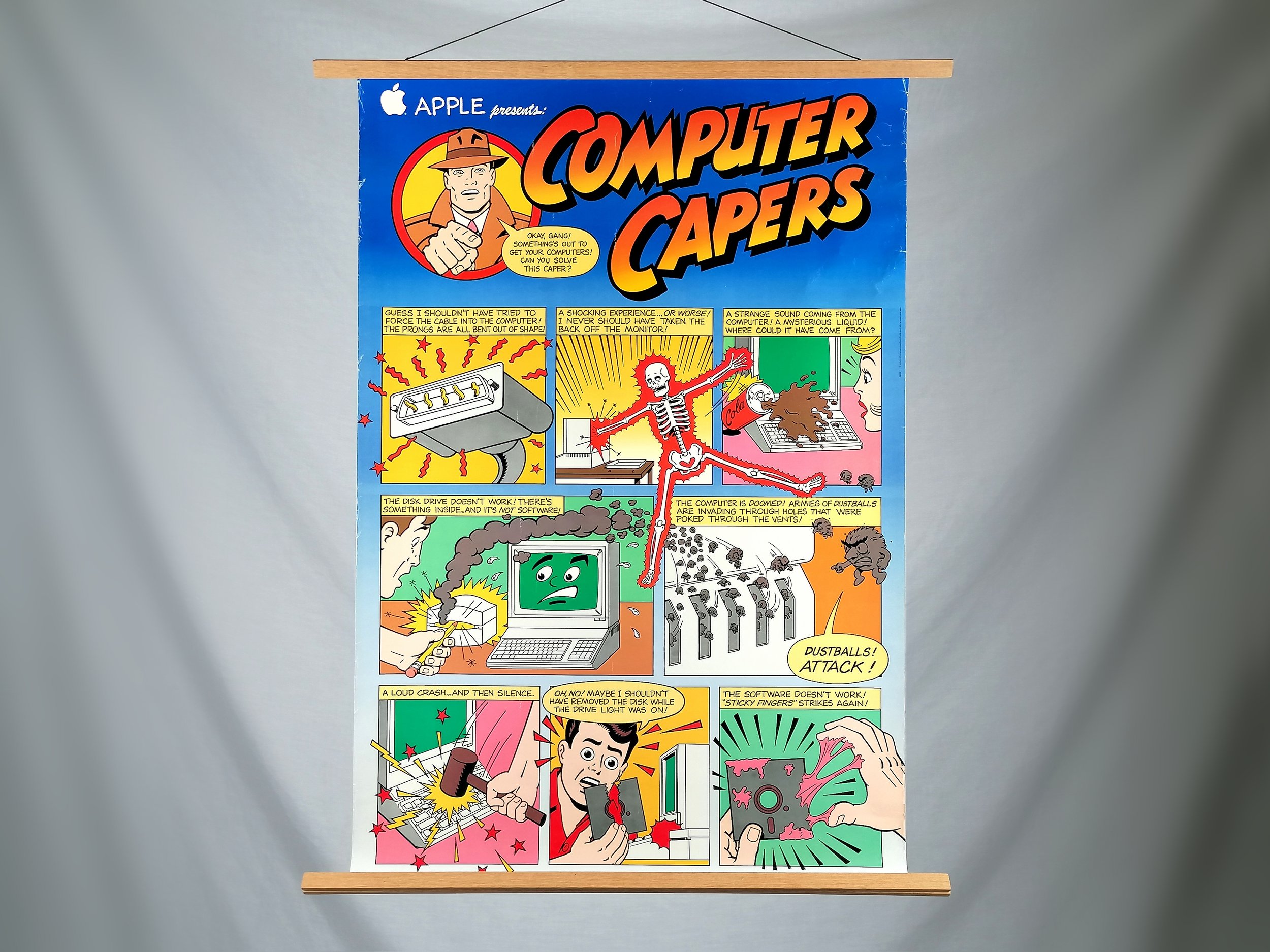 1987 Apple Computer capers Poster iconic antiques (2).jpg