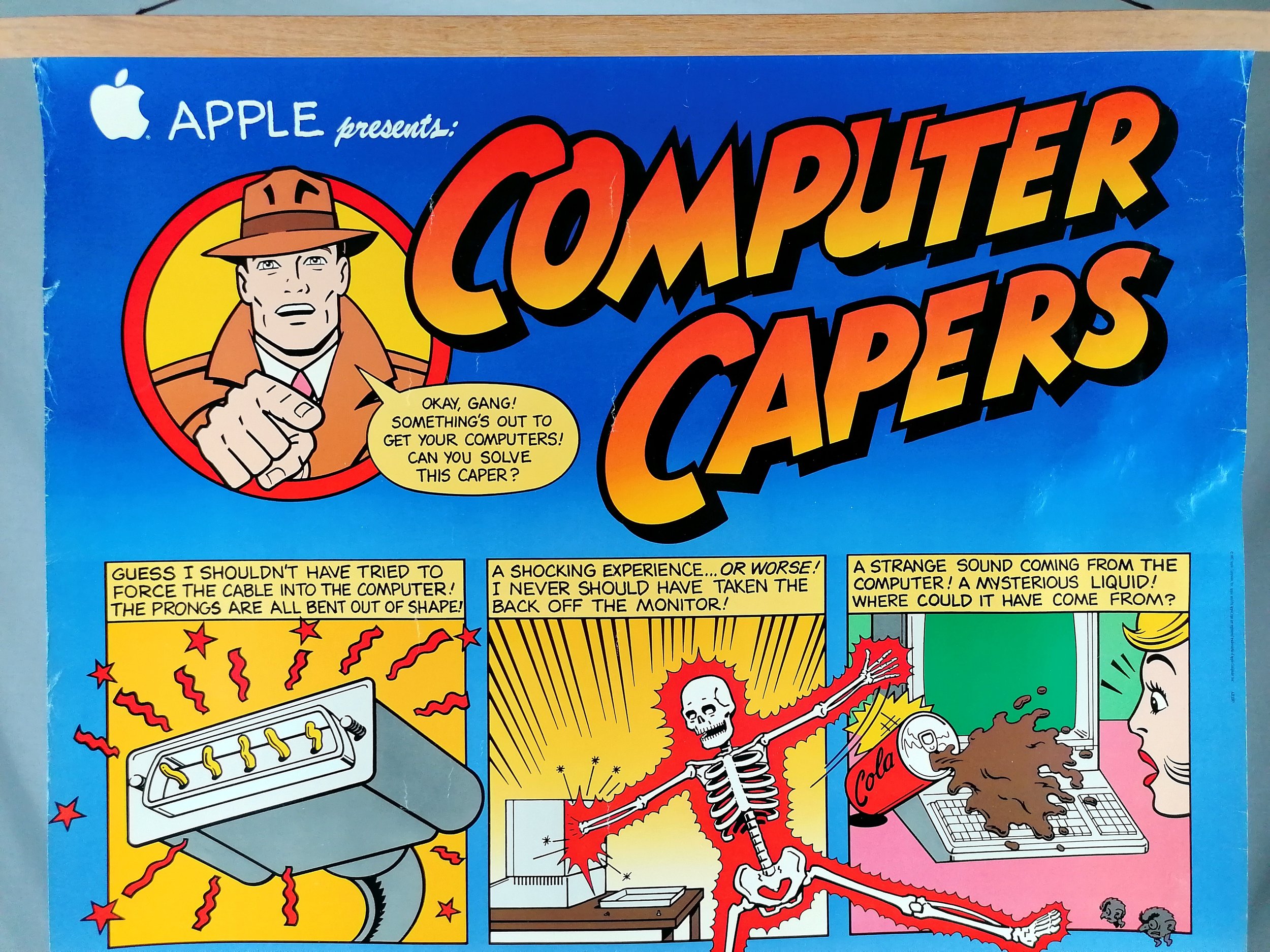 1987 Apple Computer capers Poster iconic antiques (11).jpg
