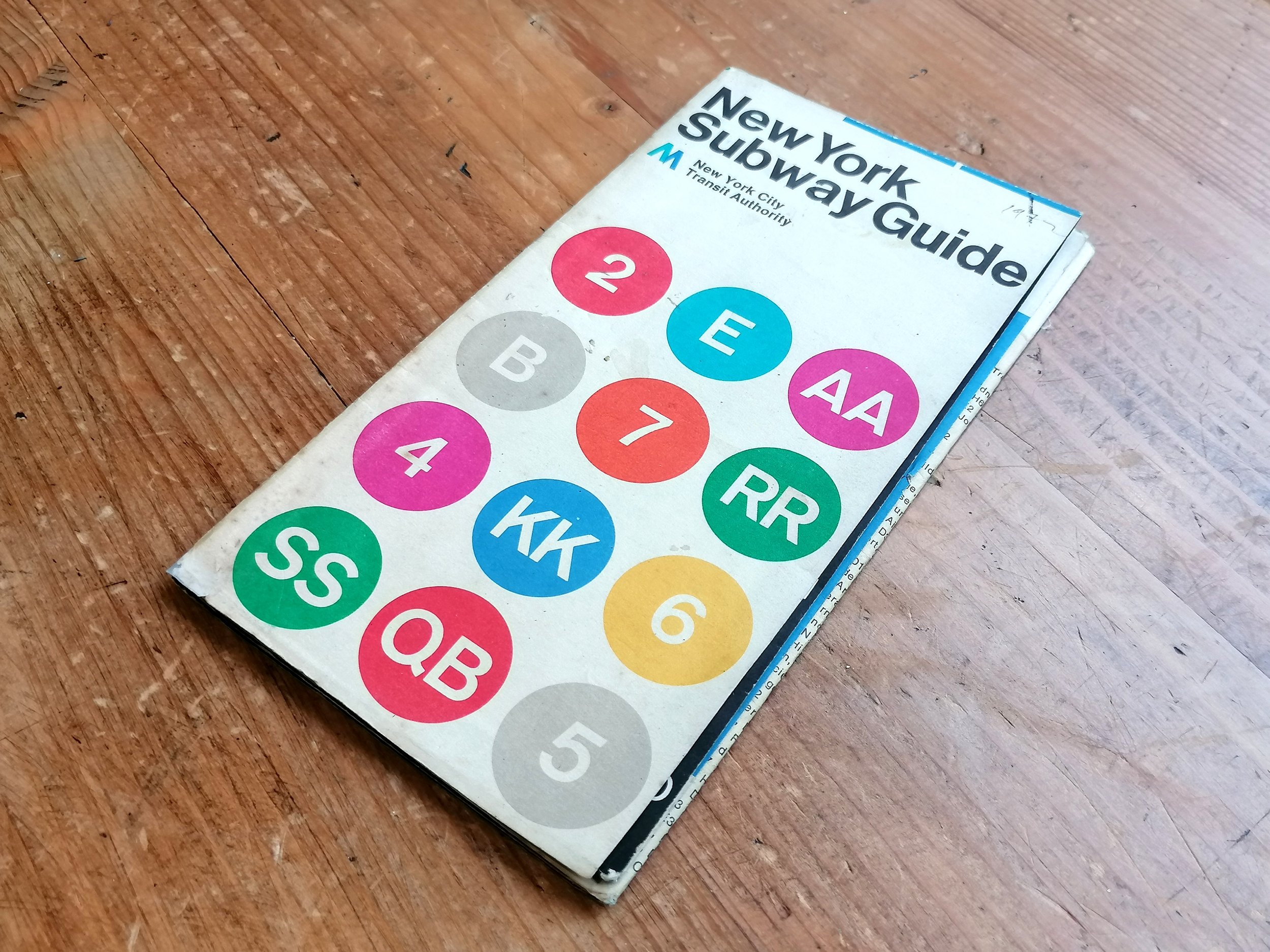 1972 New York Subway Vignelli Iconic Antique (8).jpg