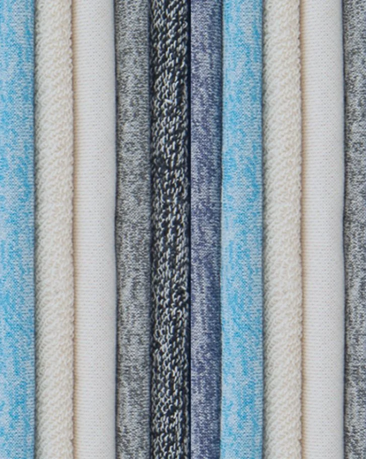 Anti-Pilling French Terry and Fleece with Organic &amp; Recycled Fiber (GRS + GOTS)