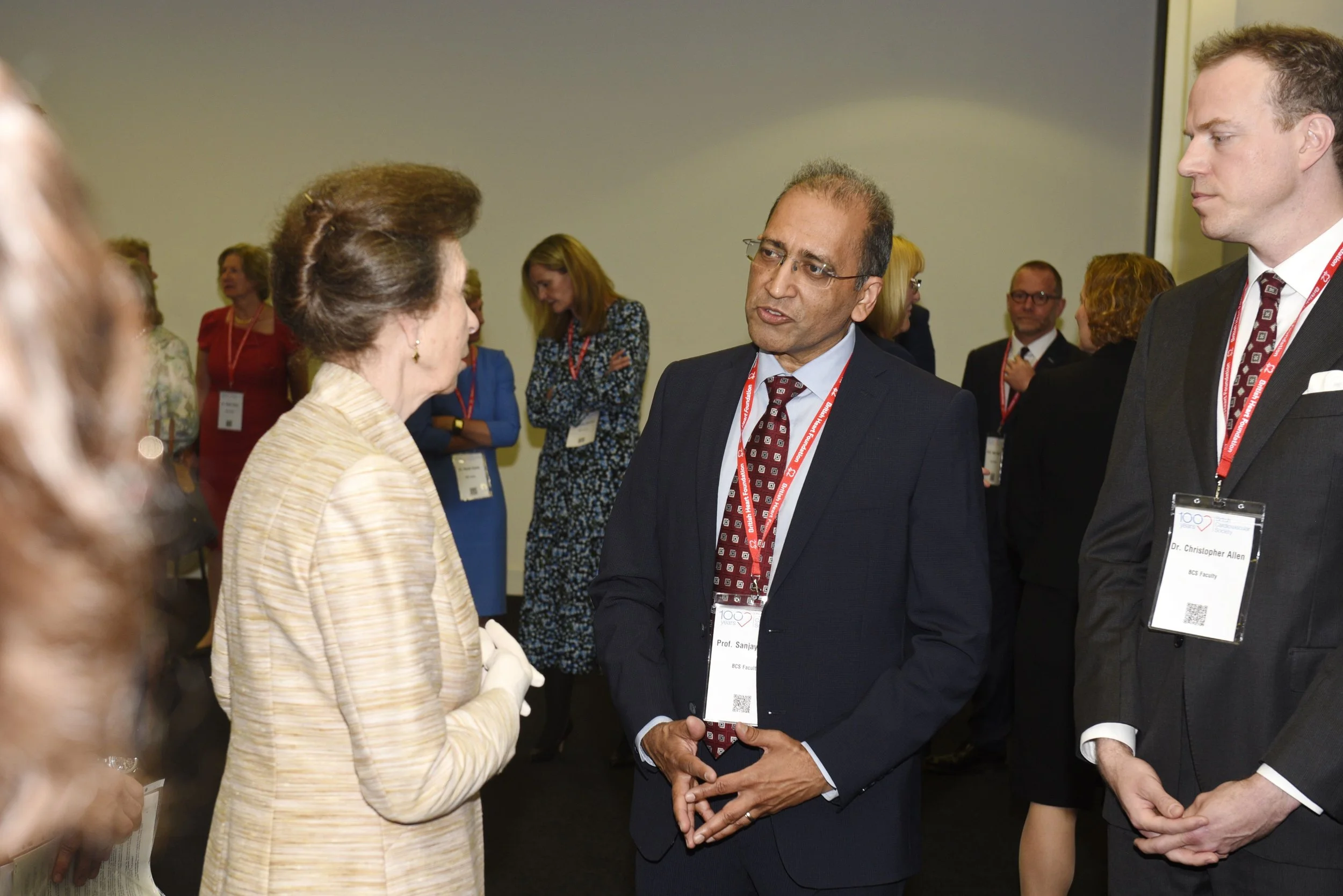 The Princess Royal meets with the British Cardiovascular Society