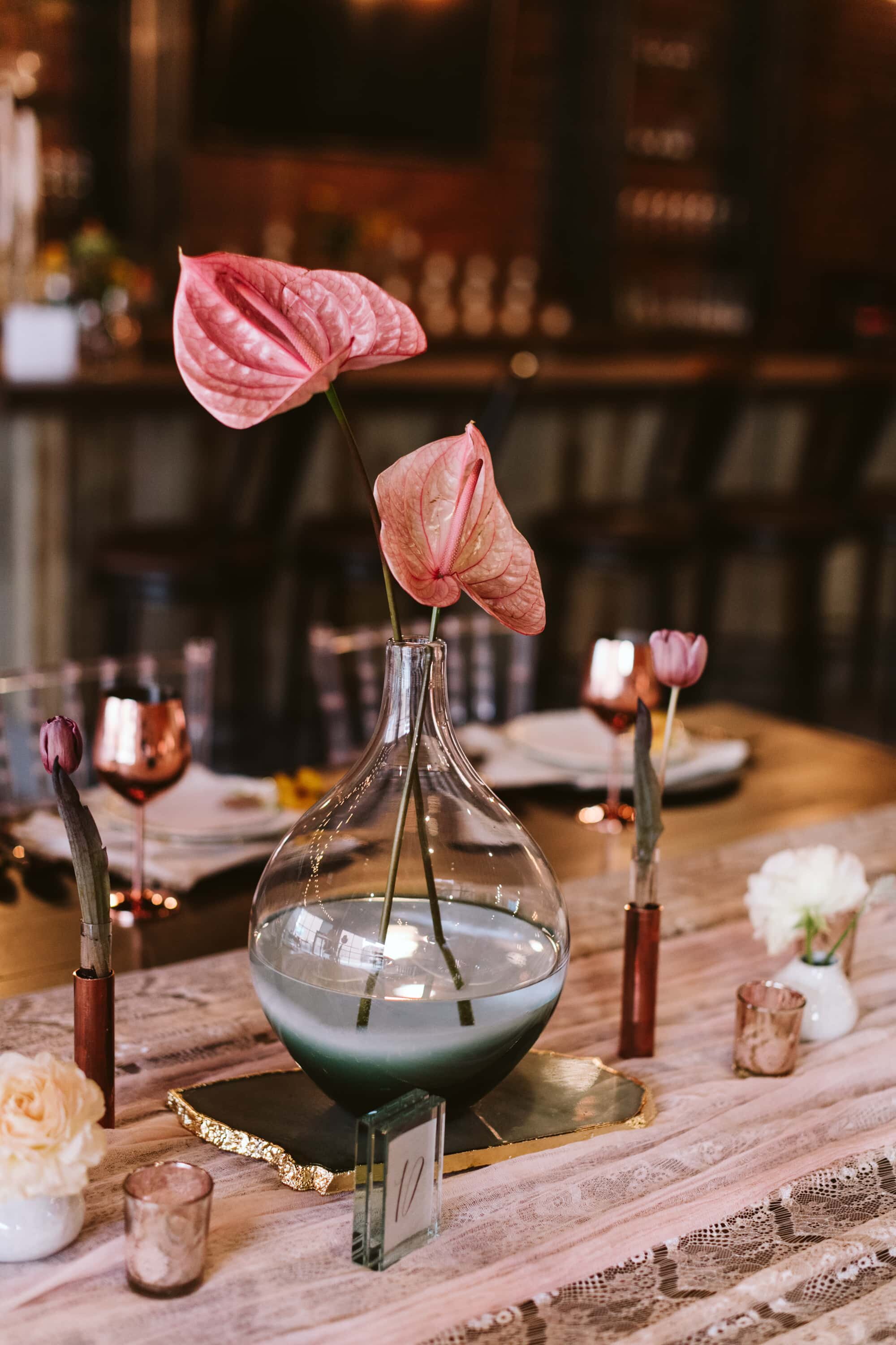 Large Round Turquoise Vase