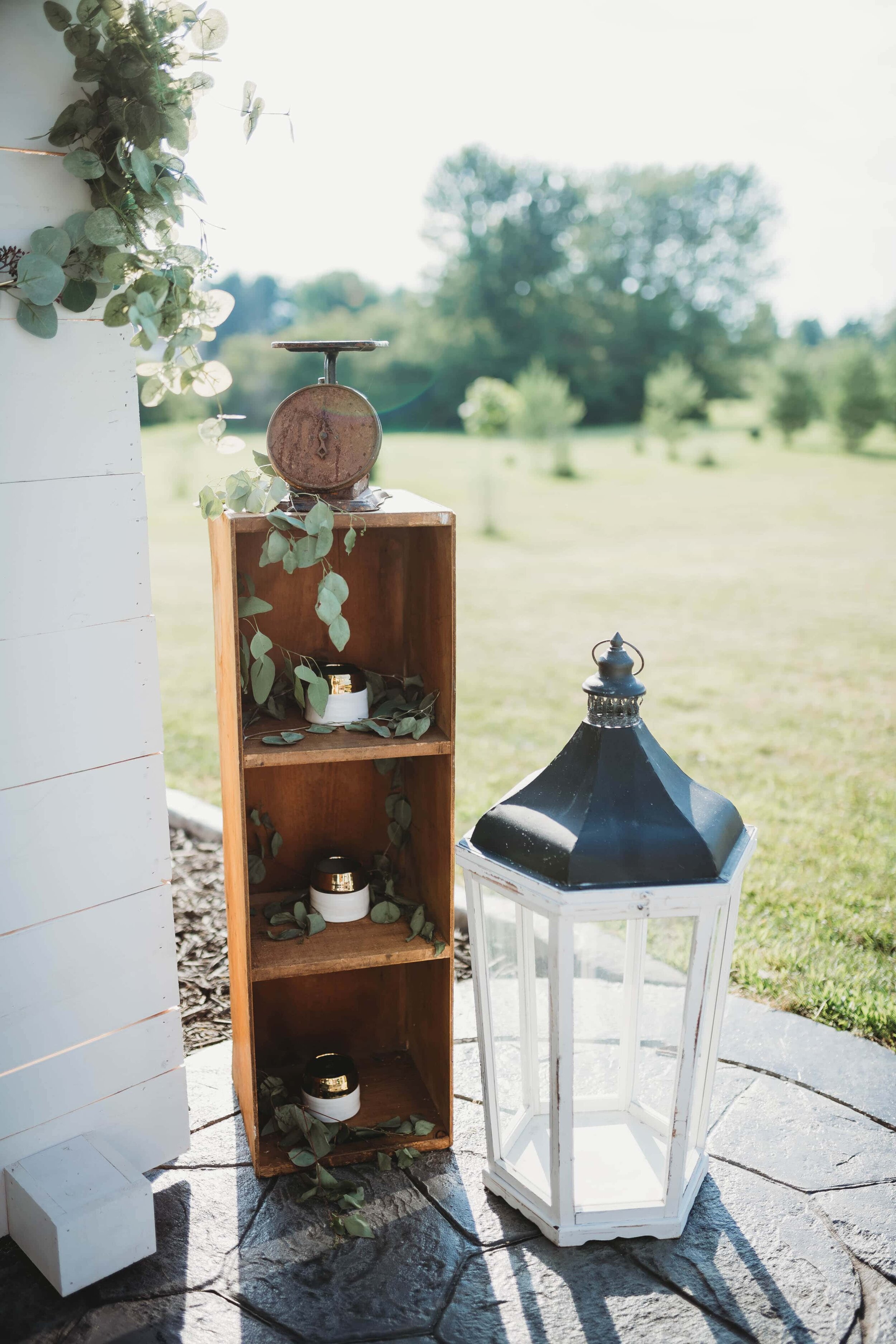 White Revere Lanterns