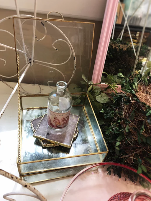 Glass and Gold Boxes
