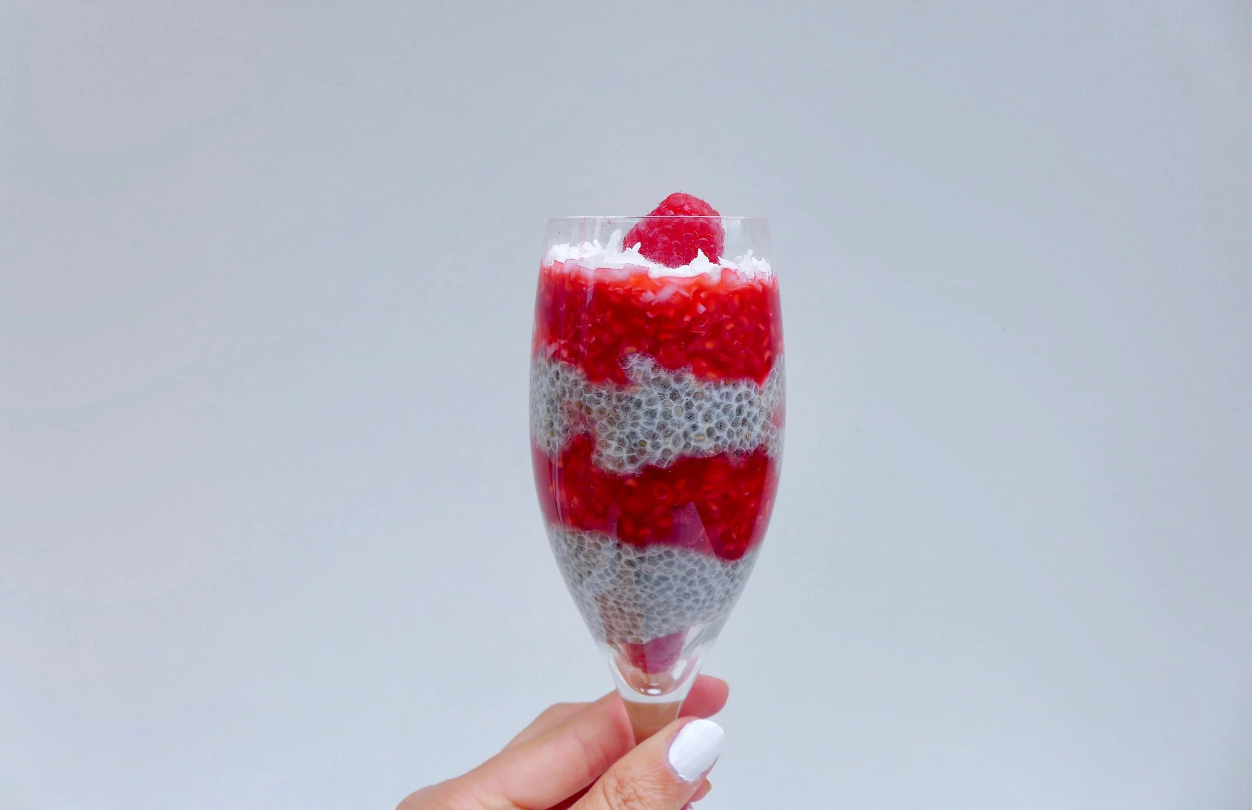 Raspberry Chia Parfait Recipe