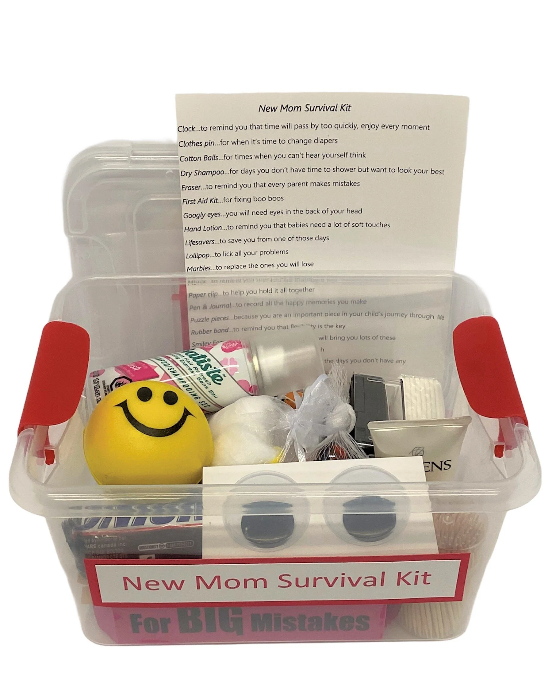 Baby Shower Gifts, Baby Shower Gift Ideas, New Mom Survival Kit