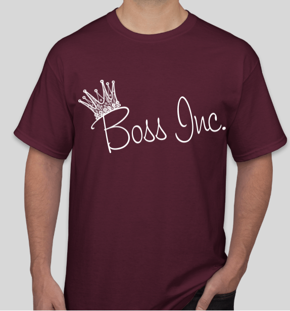 Boss Short Sleeve - Maroon.PNG