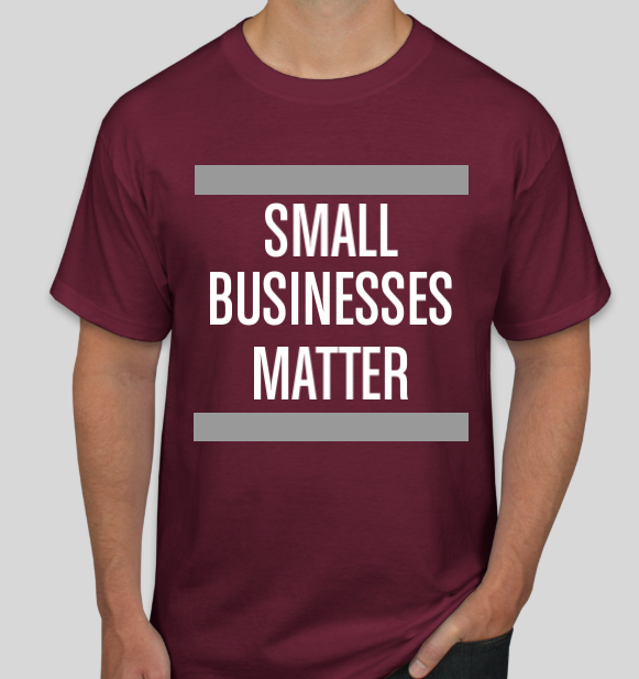 "Small Businesses Matter" Short Sleeve Tshirt