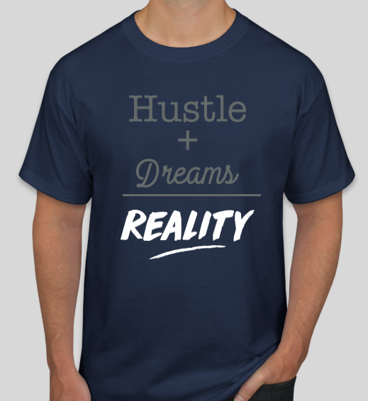 Hustle Short Sleeve - Navy.PNG