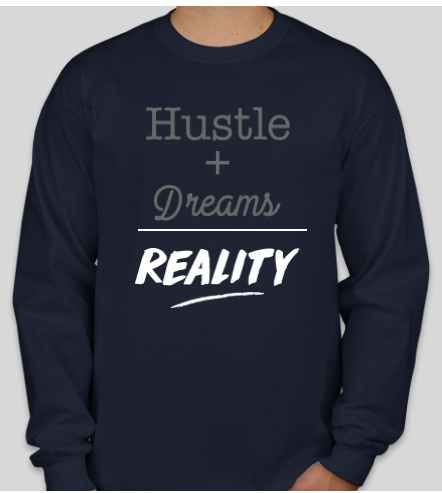 Hustle Long Sleeve - Navy.PNG
