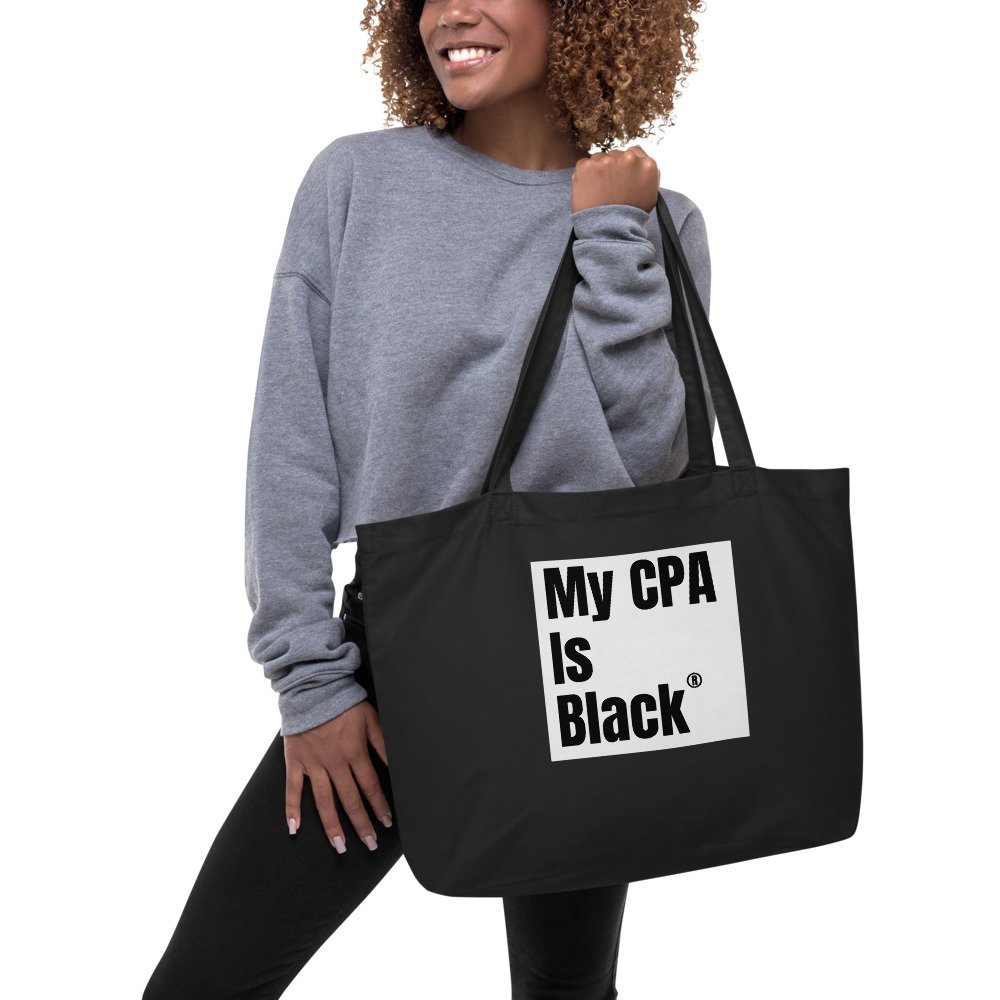 My CPA Is Black Tote Bag