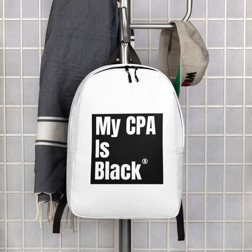 My CPA Is Black Backpack