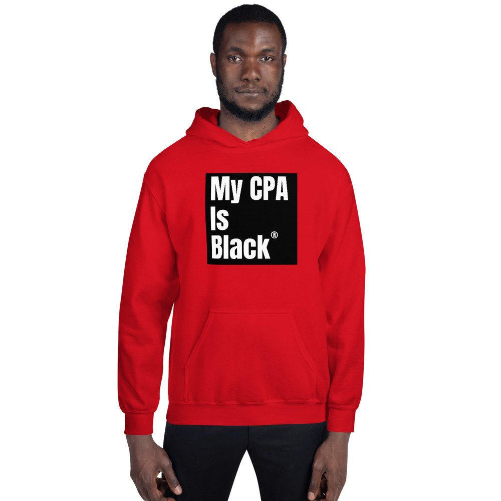 "My CPA Is Black" hoodie