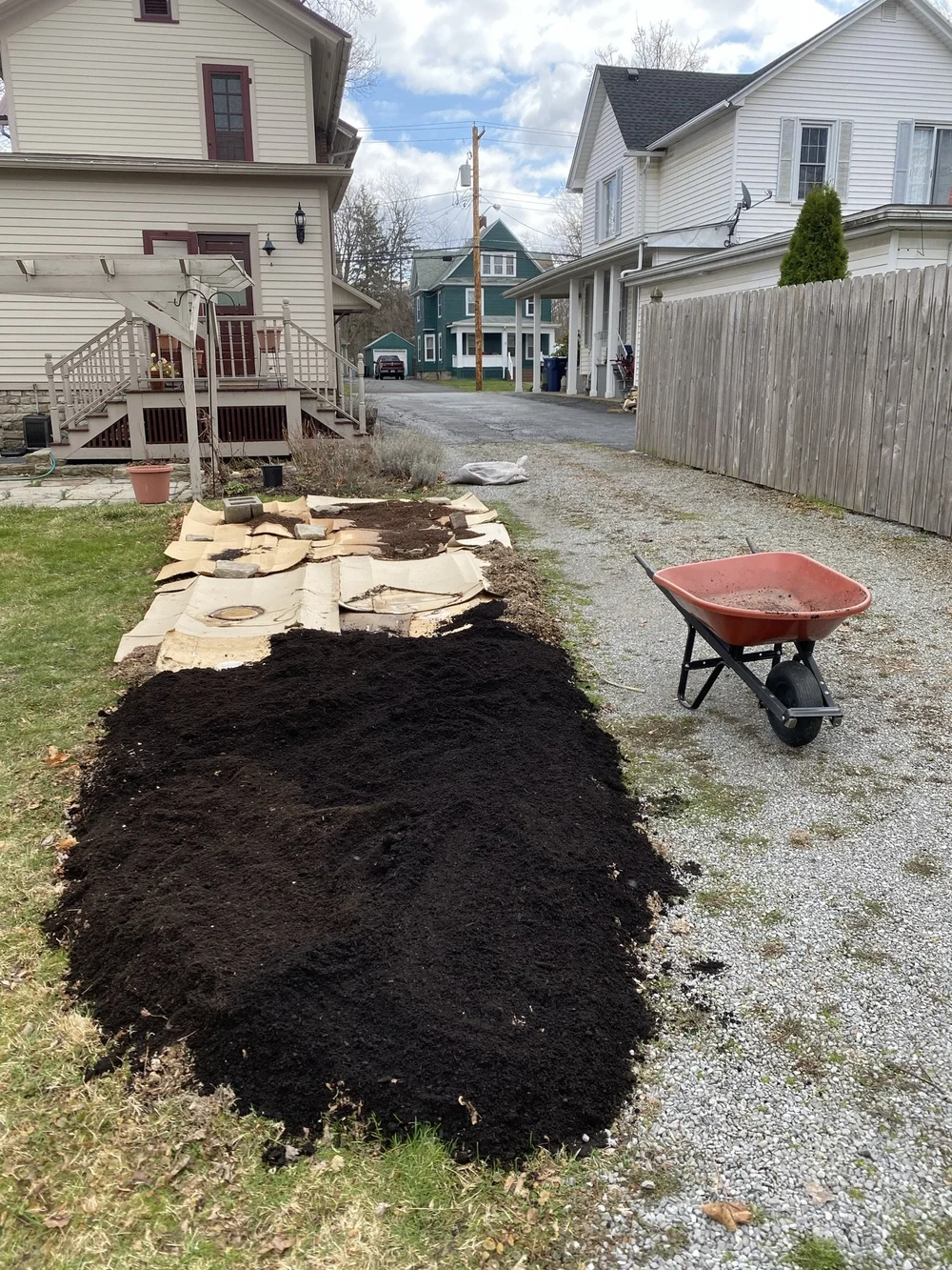 Easy Sheet Mulch Gardening — Heirloom Soul Florals