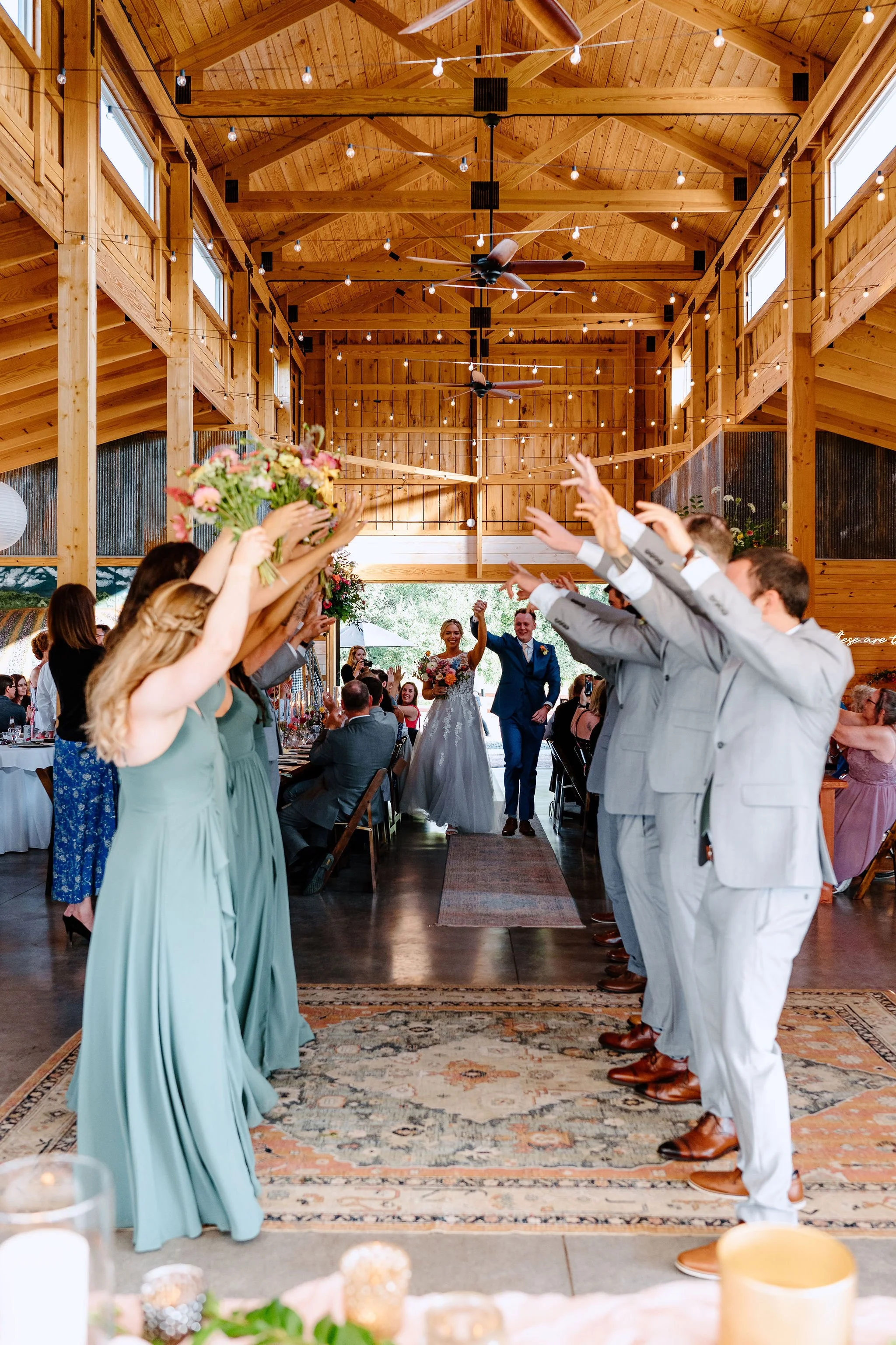 Wedding at Kin Loch Farmstead Cambria NY - Buffalo NY Wedding Florists - Florists in Buffalo NY - Wildflower wedding inspiration