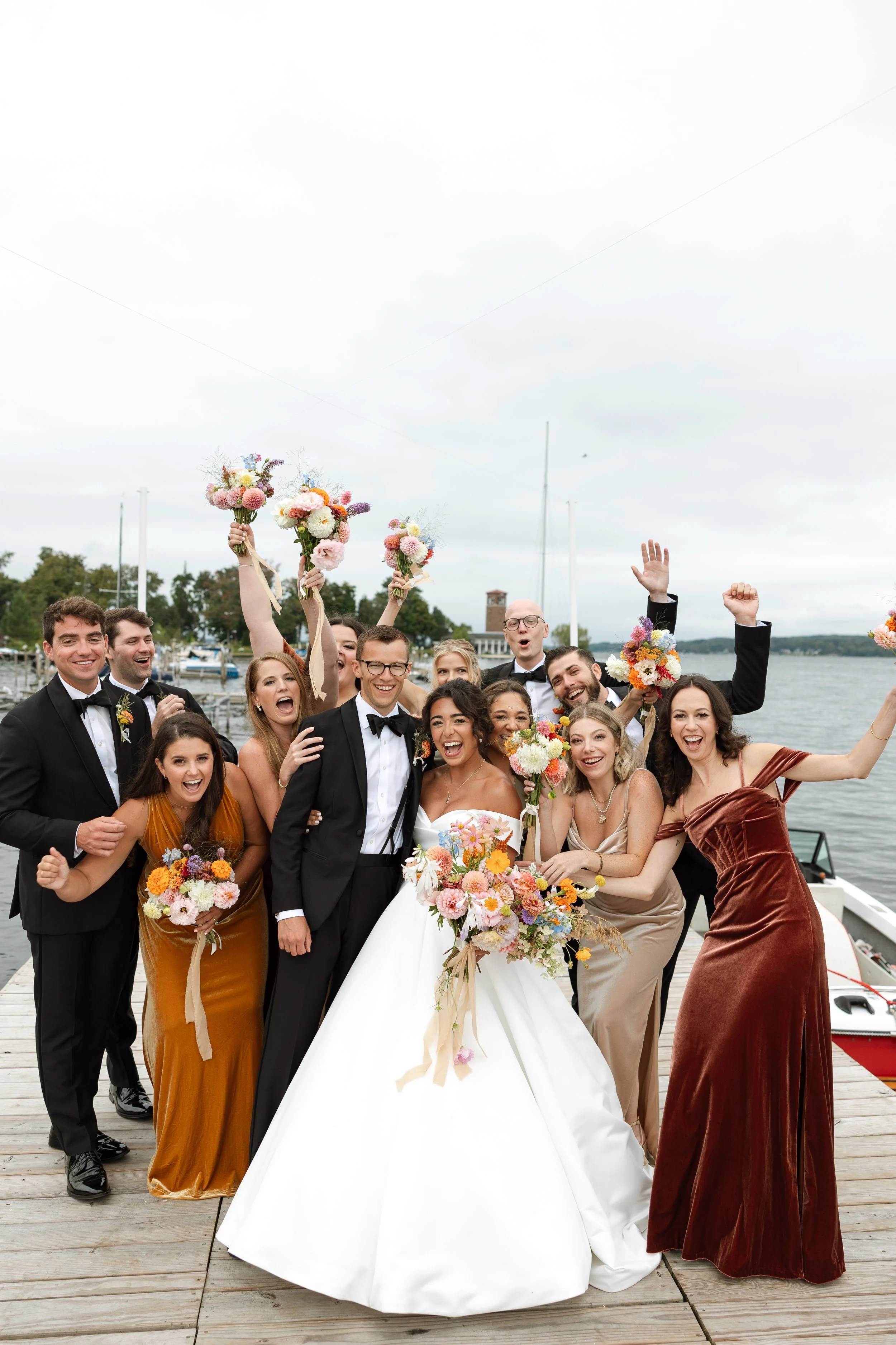 Wedding at Athenaeum Hotel Chautauqua NY - Chautauqua Institution Weddings - Chautauqua Wedding Florists - Hall of Philosophy Chautauqua Institution
