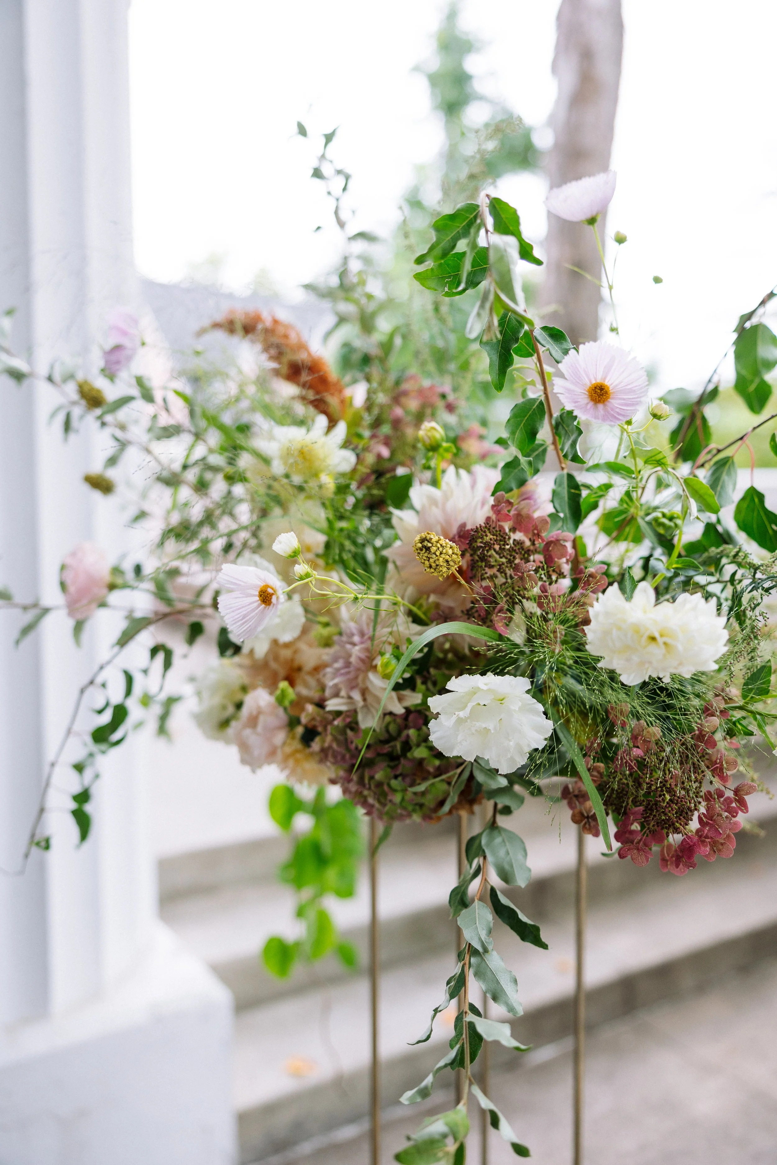 Wedding at Athenaeum Hotel Chautauqua NY - Chautauqua Institution Weddings - Chautauqua Wedding Florists - Hall of Philosophy Chautauqua Institution