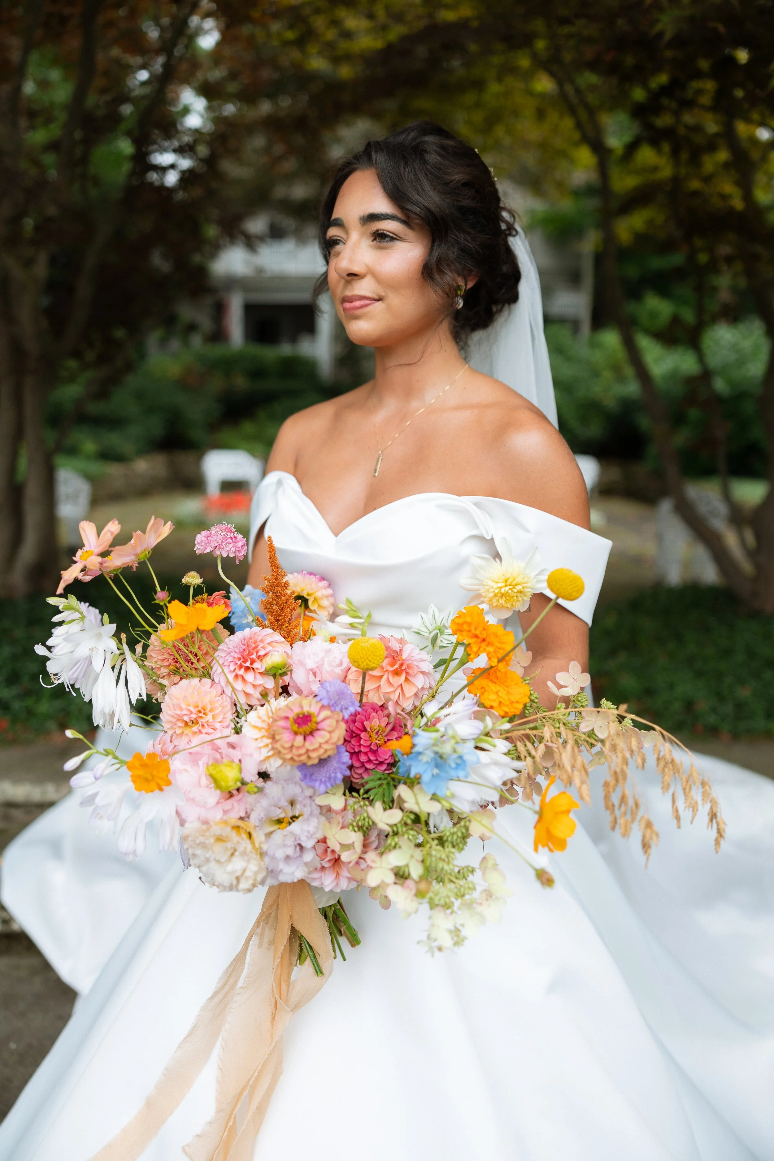 Wedding at Athenaeum Hotel Chautauqua NY - Chautauqua Institution Weddings - Chautauqua Wedding Florists - Hall of Philosophy Chautauqua Institution