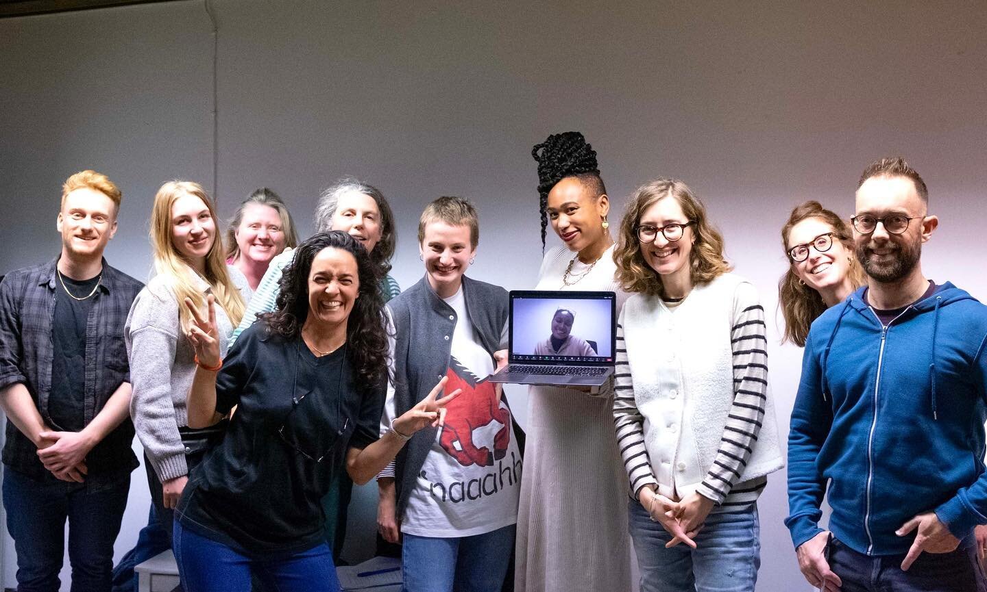 🌈 Last week we were at @weare4naffairs HQ with Rachel Toogood, @trine.m.garrett @franca_camila_t and some of our wonderful workshop facilitators to develop our classroom activities for a theatre translation day at @stpaulsgirlsschool and for play ex