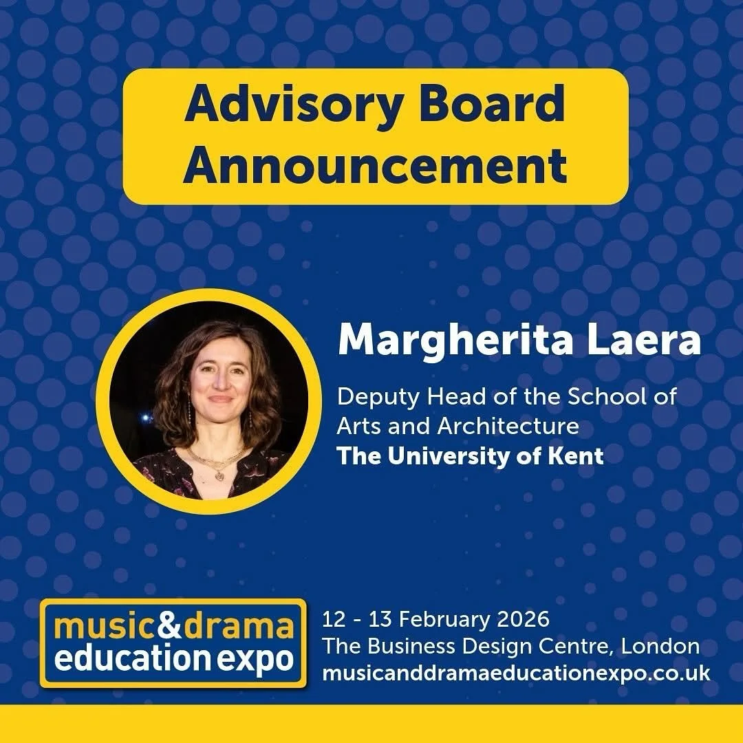 We are delighted that our founder @dr_margherita_laera has joined the Avisory Board for next year&rsquo;s @musicdramaexpo! It&rsquo;s going to be a fantastic event.