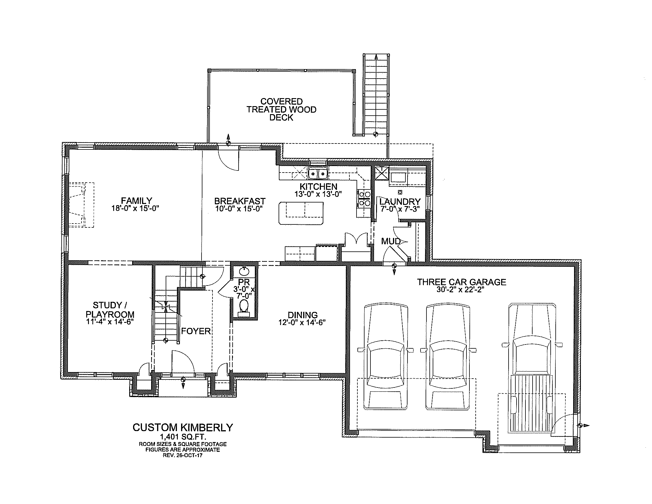 Kimberly Custom Floor Plan Ideas Floor 1