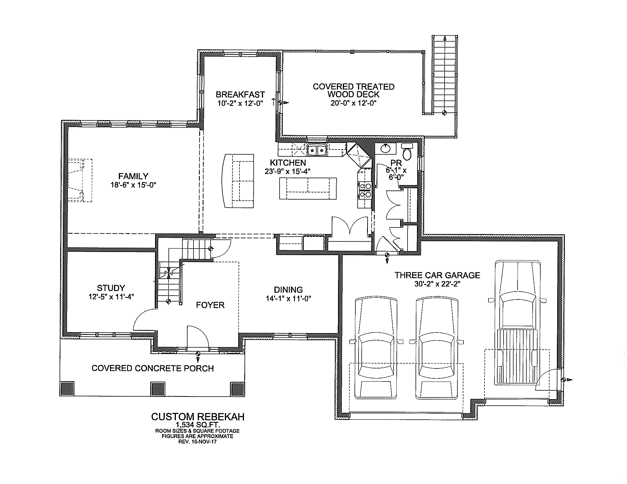 Rebekah Custom Floor Plan Ideas Floor 1