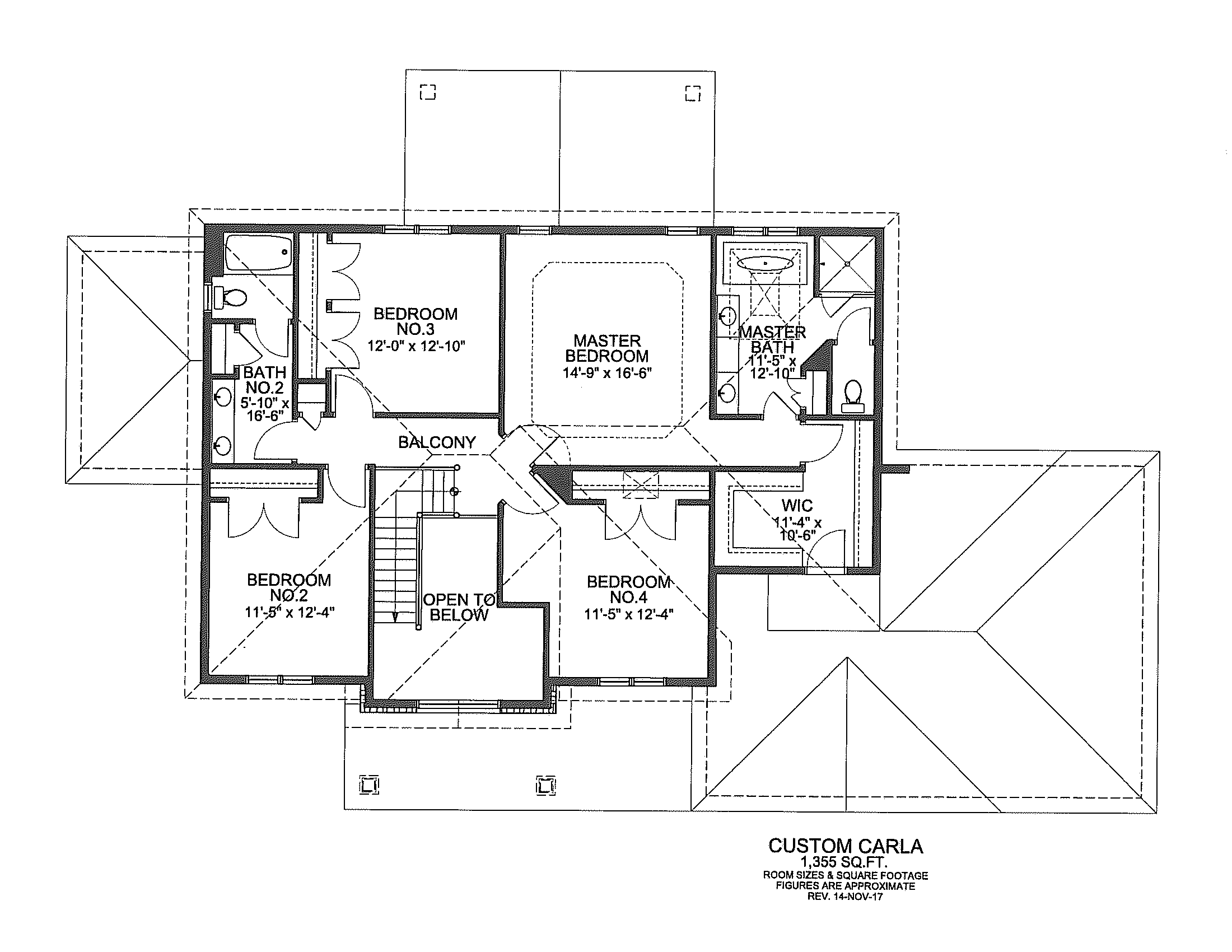 The Carla Custom Floor Plan Ideas Floor 2