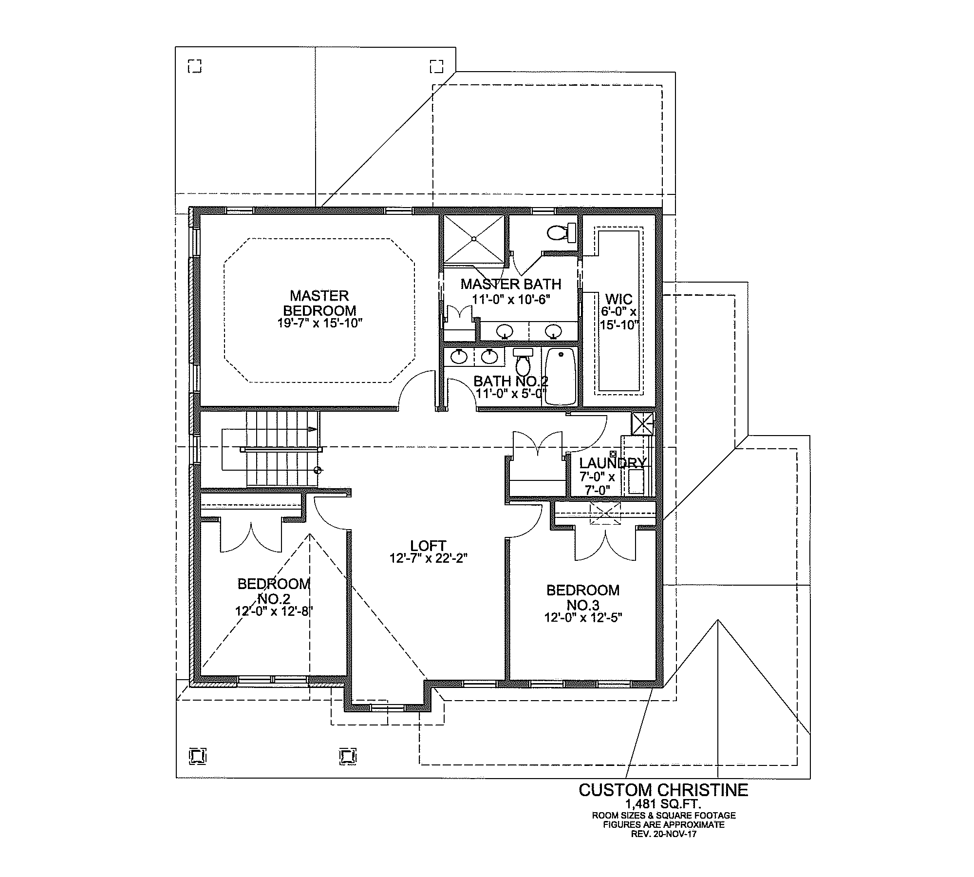 The Christine Custom Floor Plan Ideas Floor 2