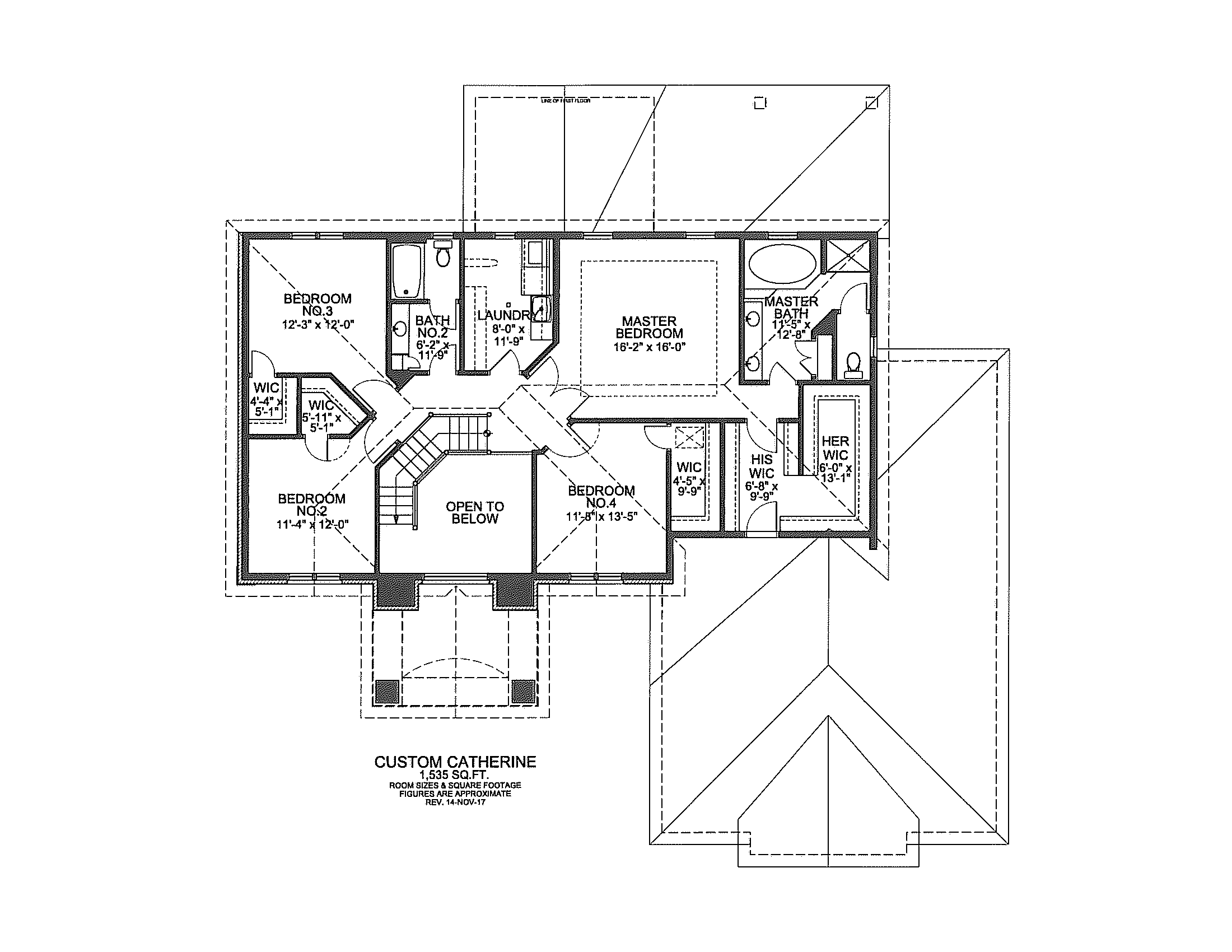The Catherine Custom Floor Plan Ideas Floor 2