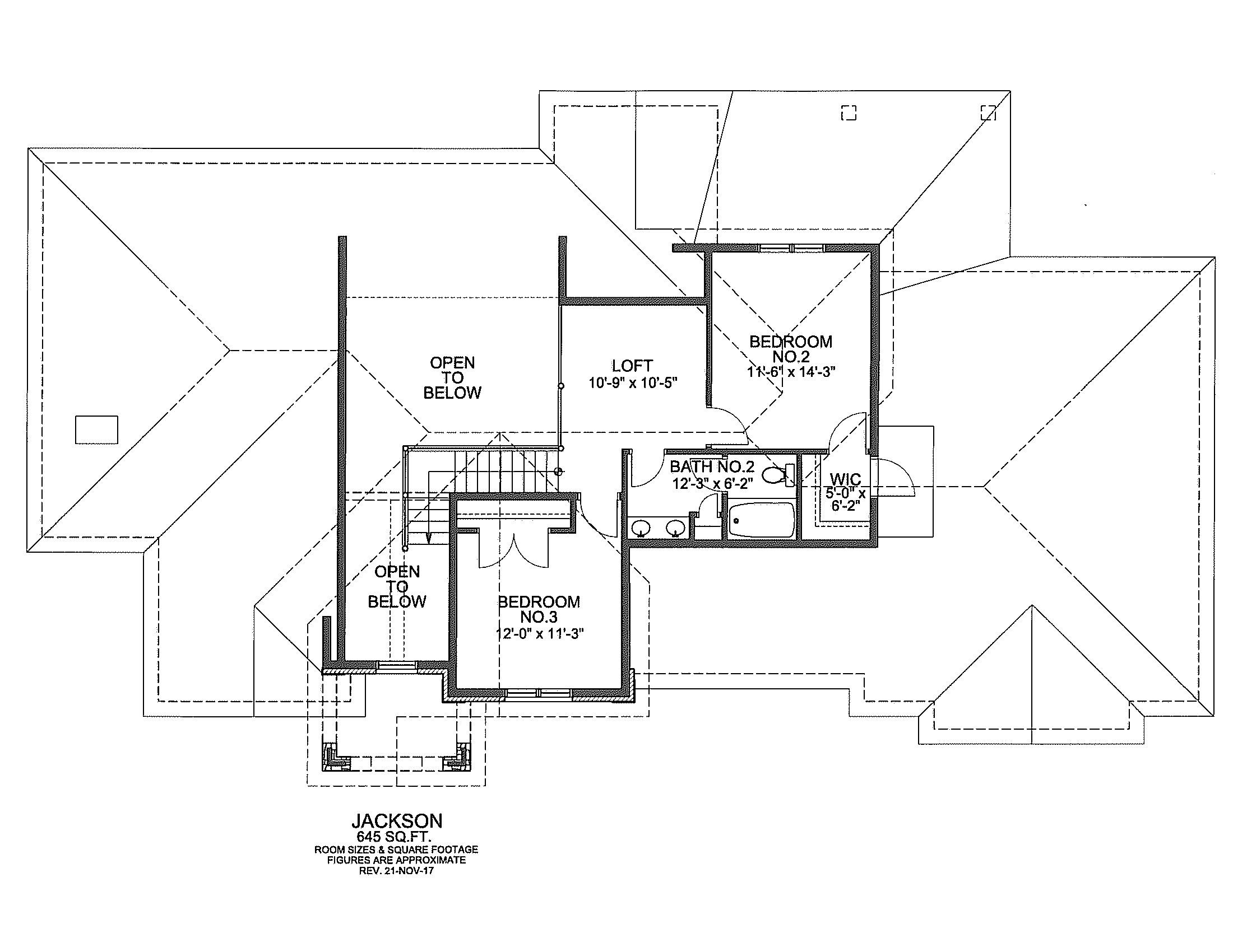 The Jackson Base Floor Plans Floor 2