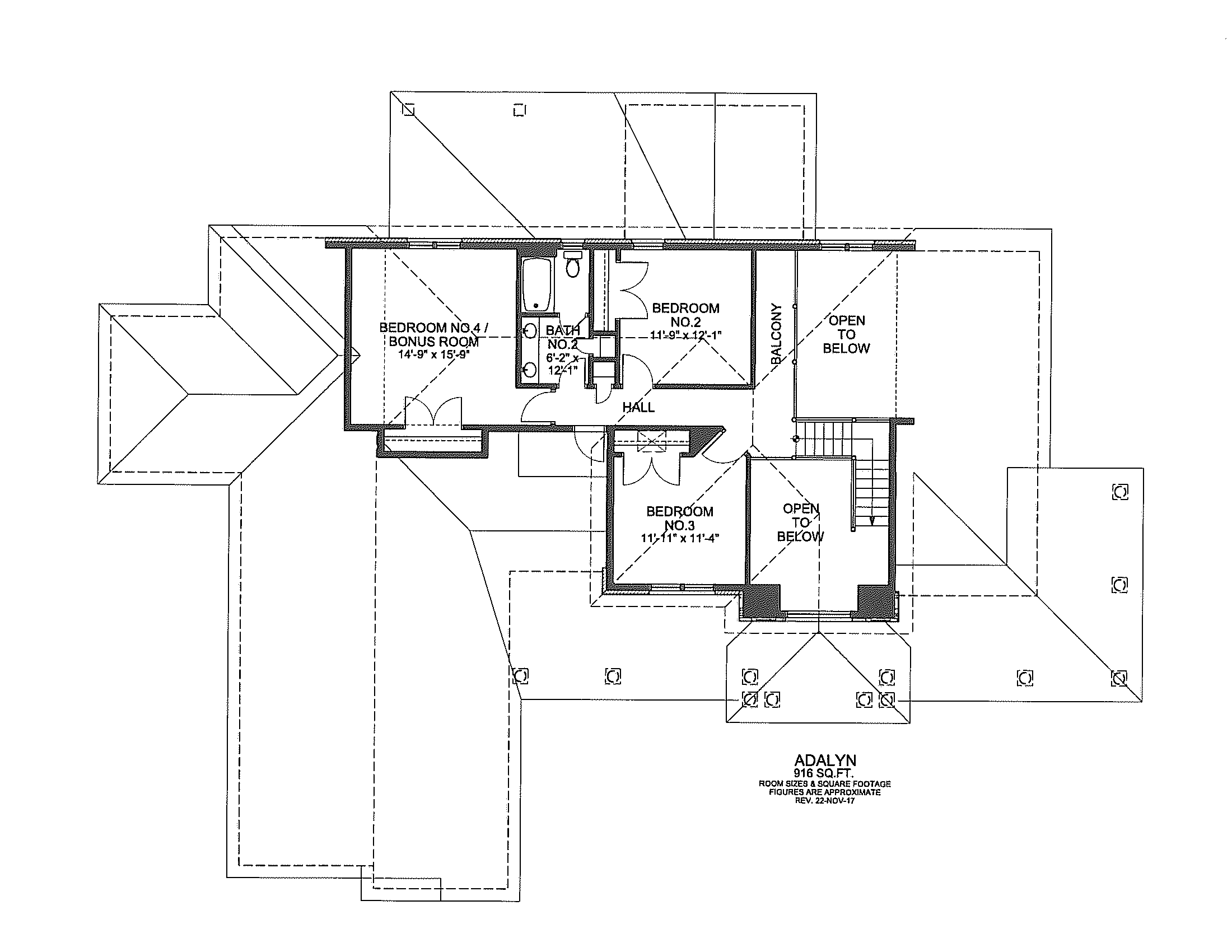 The Adalyn Base Floor Plans Floor 2