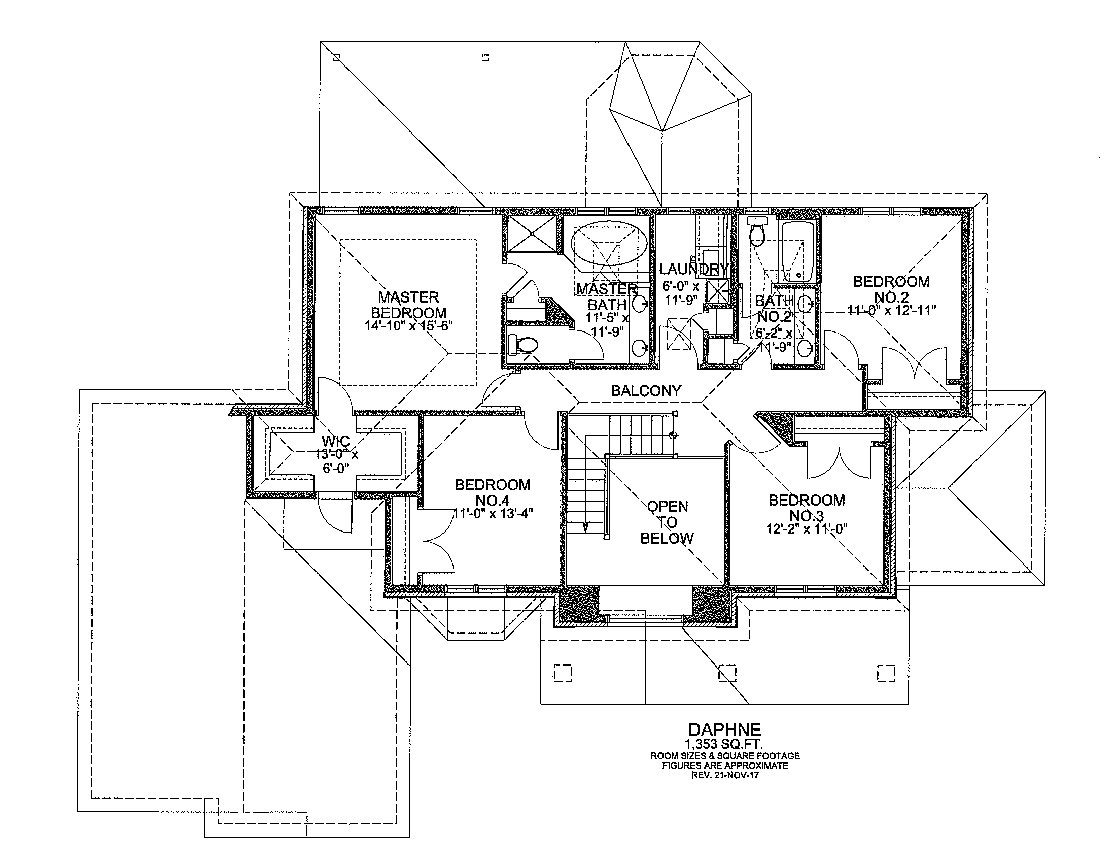 The Daphne Base Floor Plans Floor 2