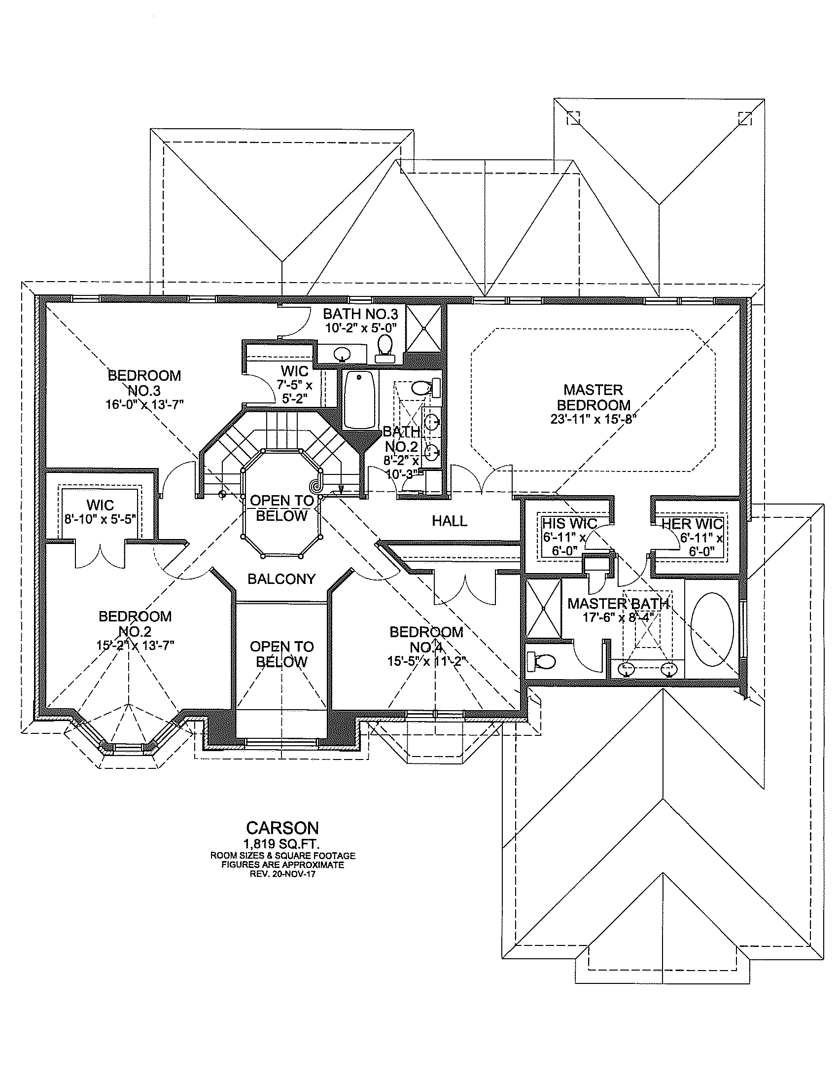 Carson Base Floor Plans Floor 2