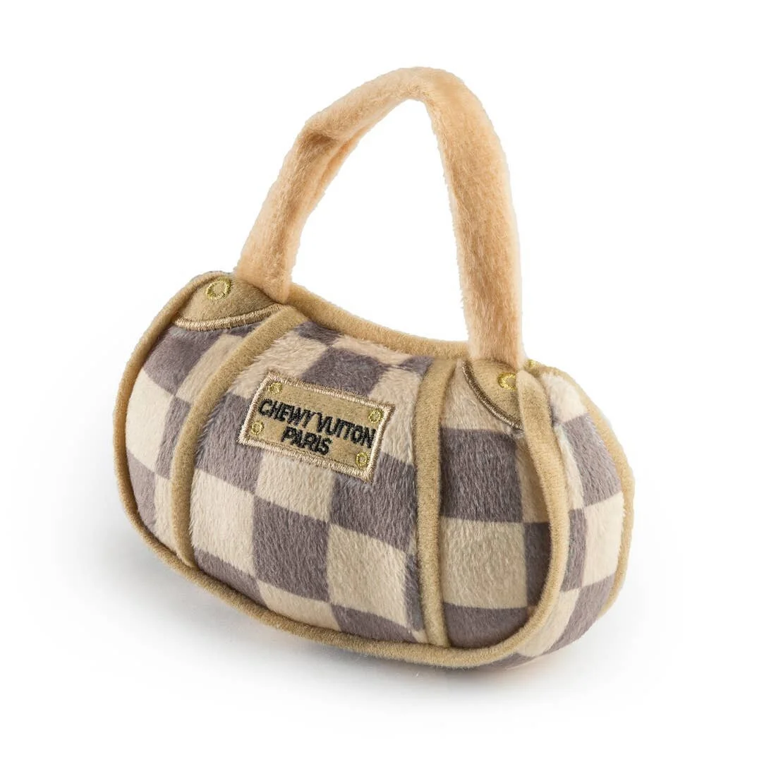 Chewy Vuiton Checker Handbag .jpg