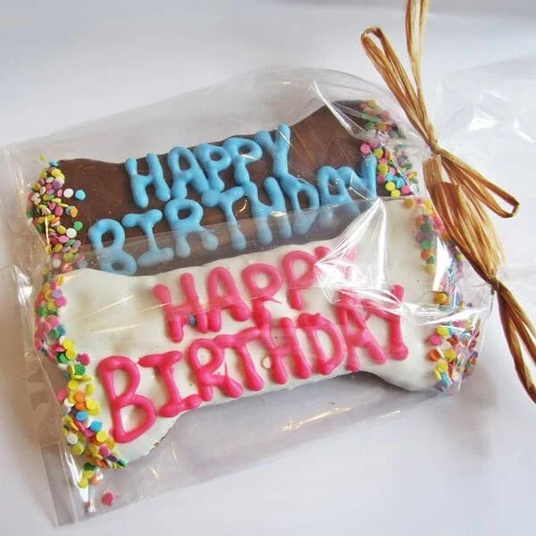 XL Happy Birthday Dog Bone Treat  .jpeg