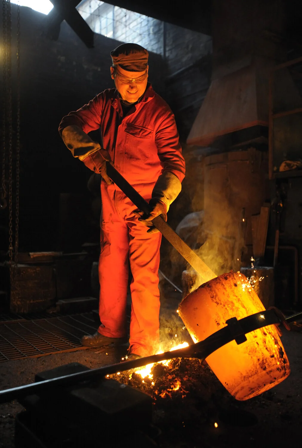 Andrew Laing, Master Foundryman, City of Edinburgh Council, Edinburgh World Heritage