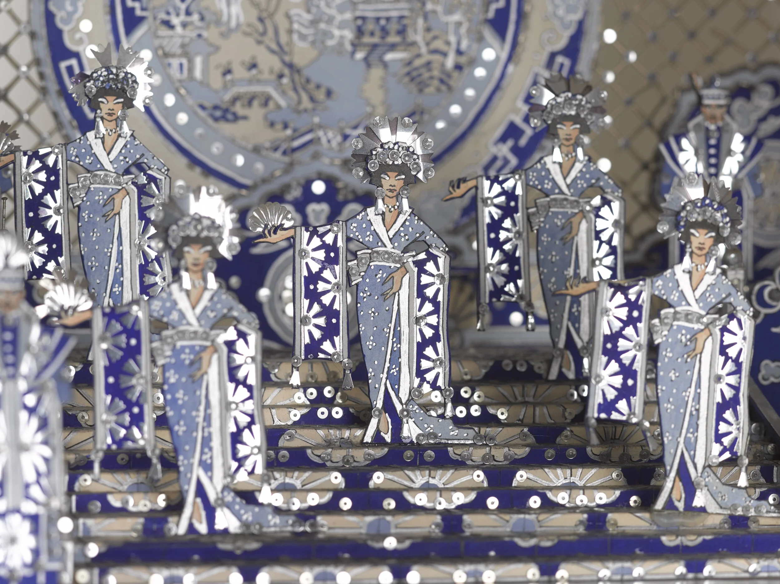Stage set detail, City of Edinburgh Council, Victoria and Albert Museum
