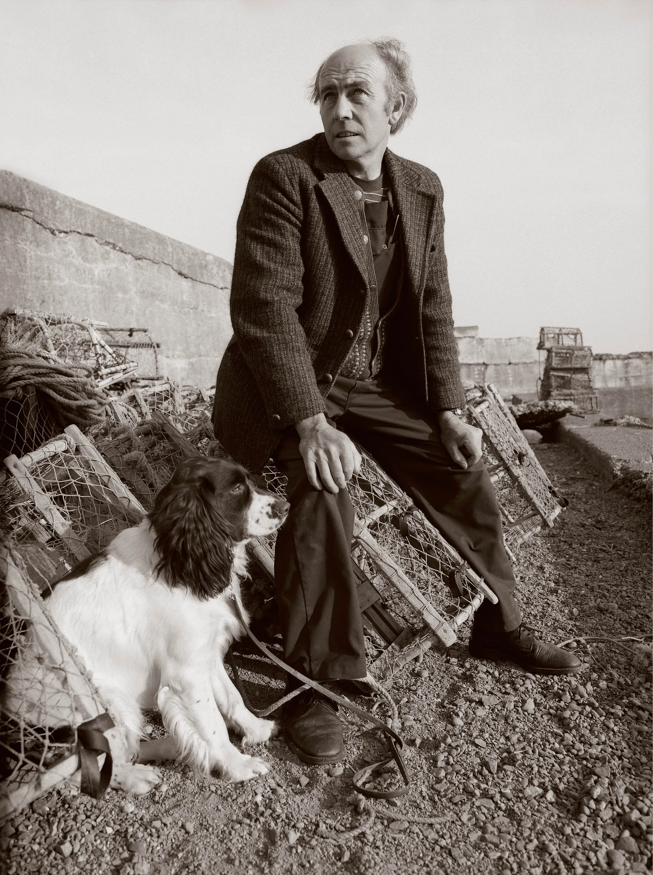 Fisherman and dug, Auchmithie