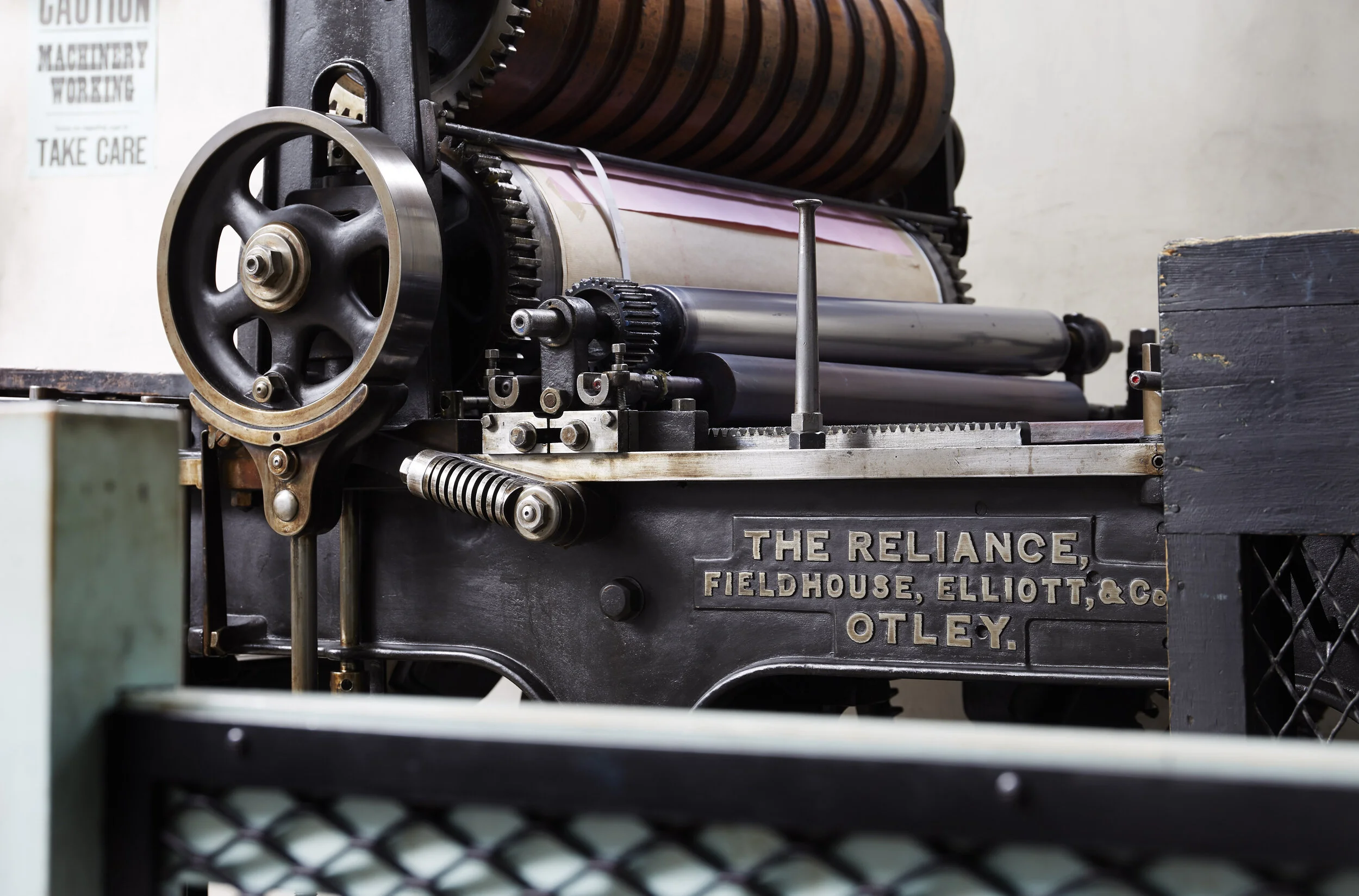 The Reliance printing machine, Article image, National Trust for Scotland