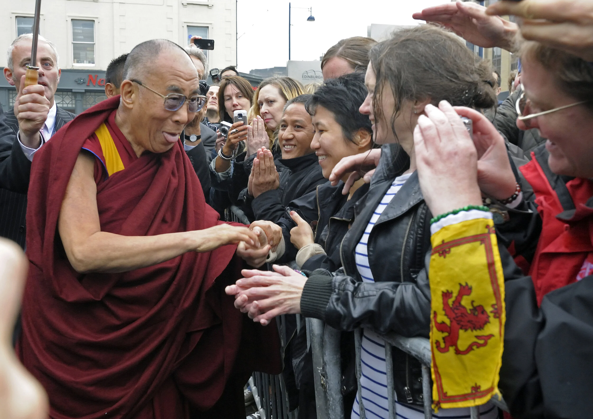 Dalai Lama, Usher hall, City of Edinburgh Council