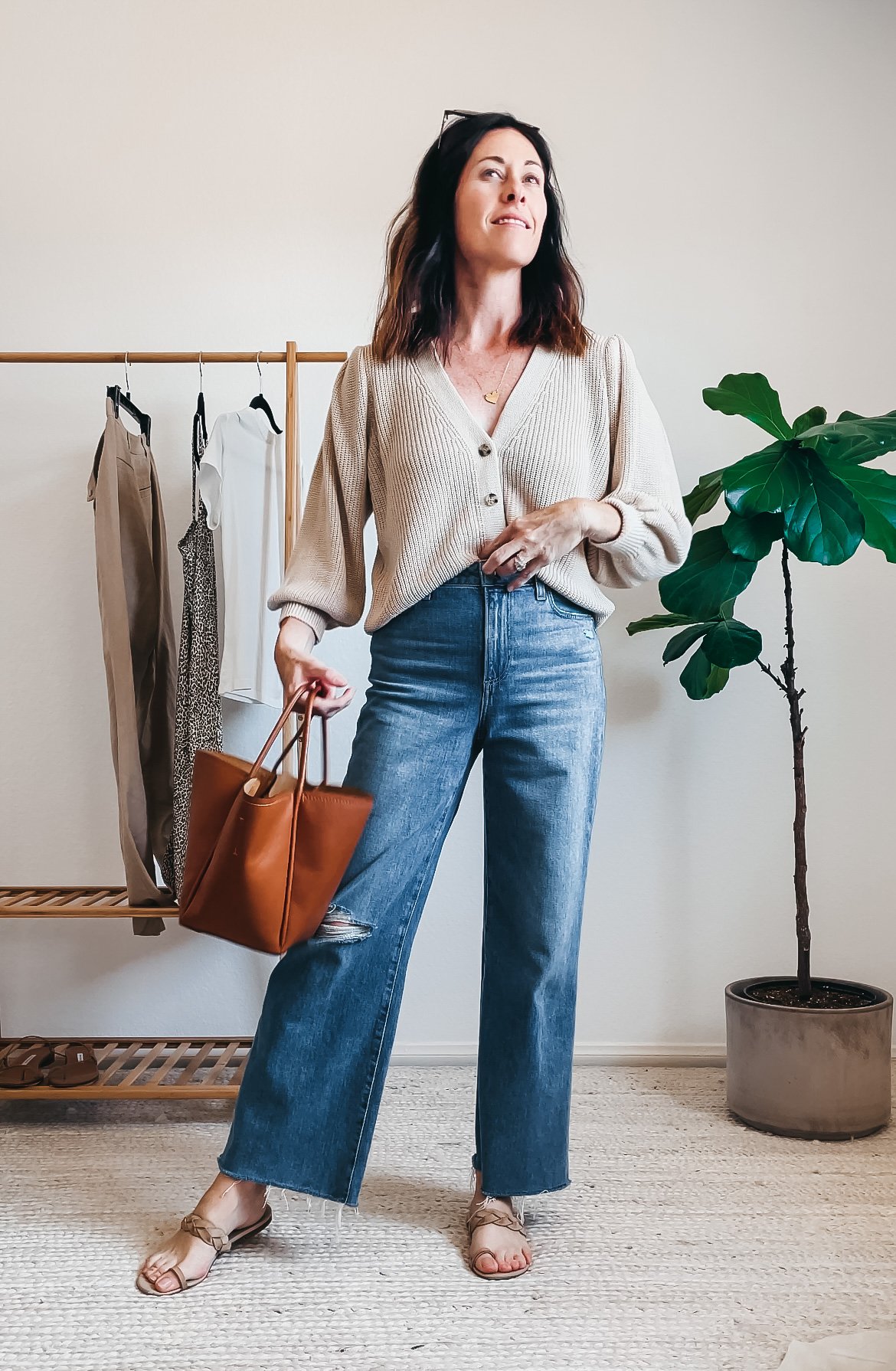 How to Style a Cropped Cardigan 4 Ways — Art In The Find